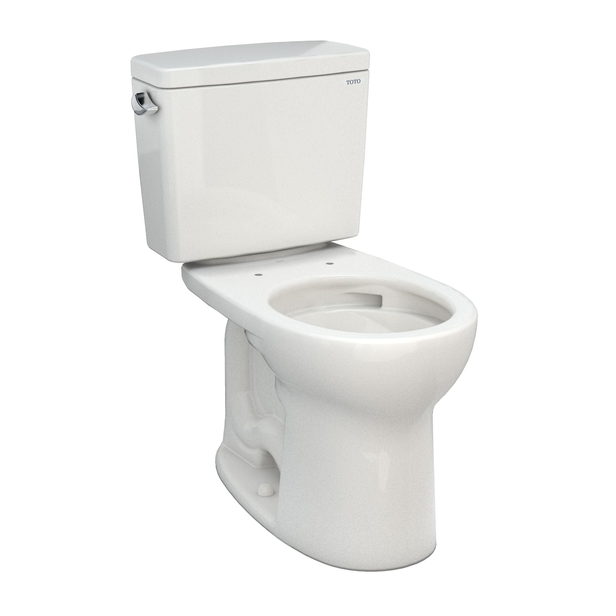 Toto Drake Two-piece Toilet 1.28 GPF Round Bowl - Universal Height