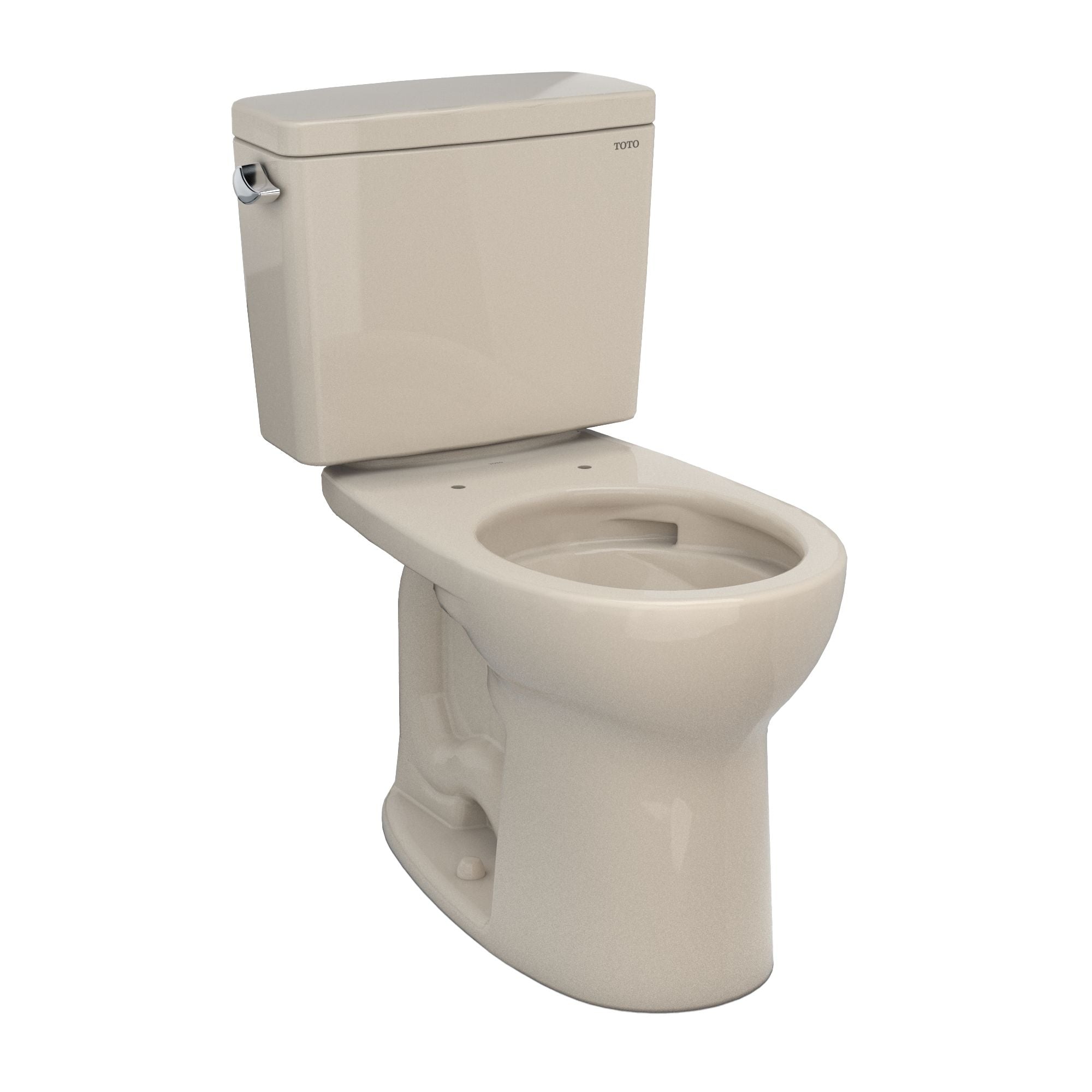 Toto Drake Two-piece Toilet 1.6 GPF Round Bowl - Universal Height
