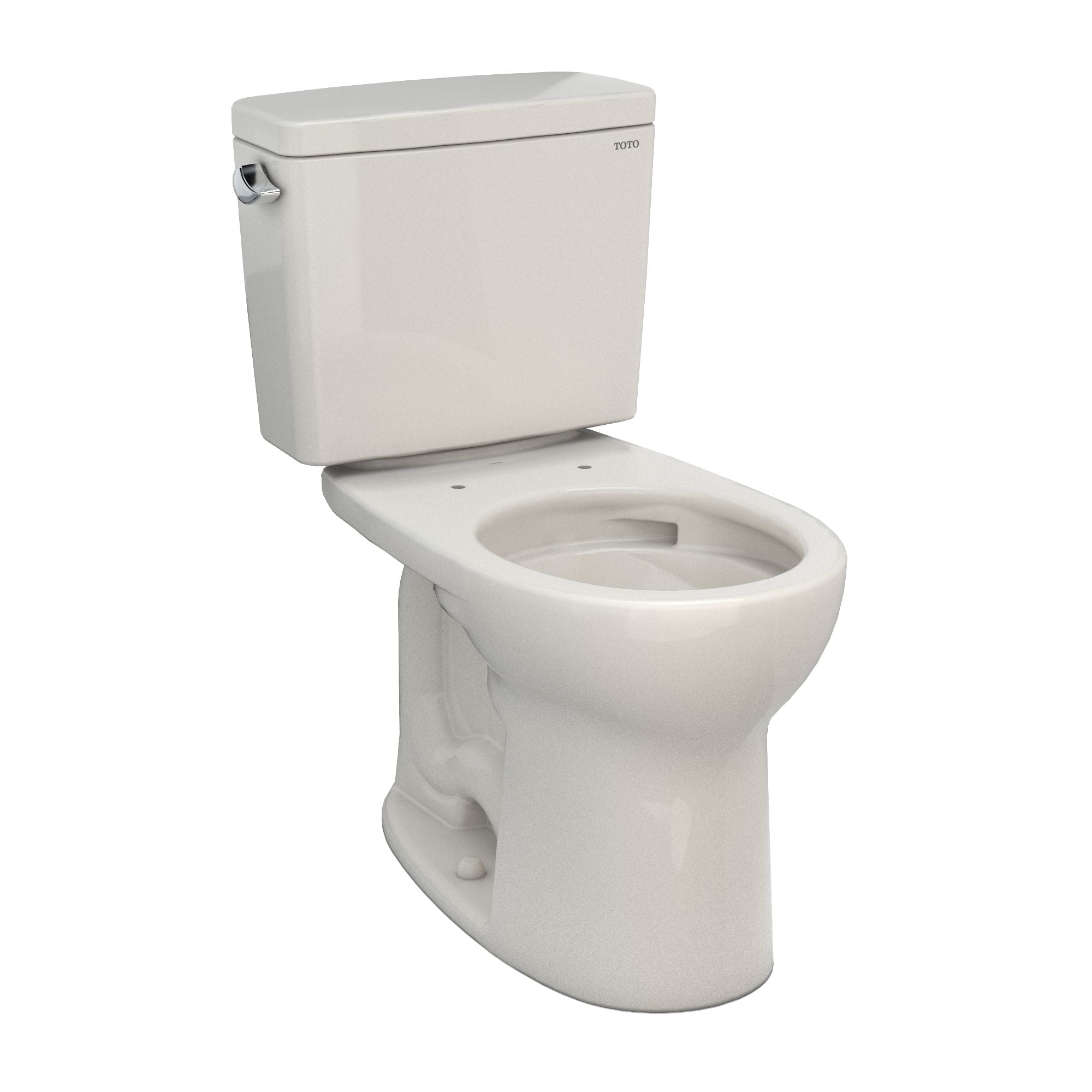Toto Drake Two-piece Toilet 1.6 GPF Round Bowl - Universal Height