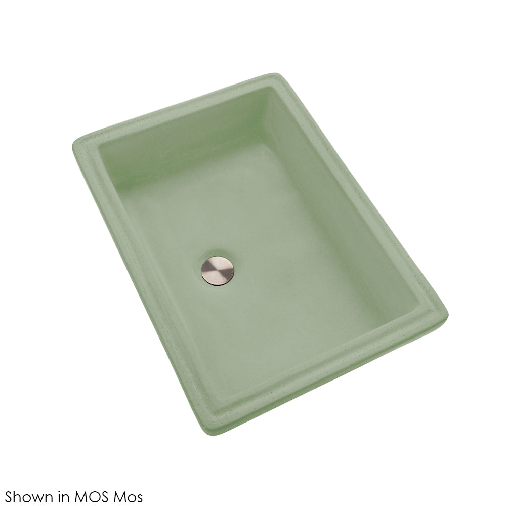 Lacava Newterra 19 1/2" Vessel Sink Made Of Concrete, No Overflow.