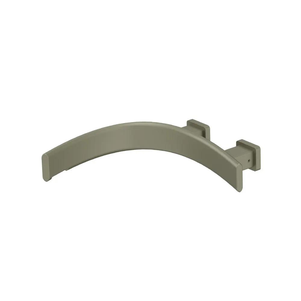 Flusso Curve Wall Mount Tub Spout - Left Facing Curvature by Flusso