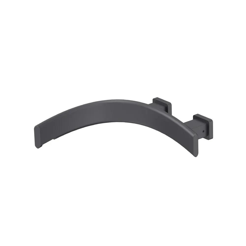 Flusso Curve Wall Mount Tub Spout - Left Facing Curvature by Flusso
