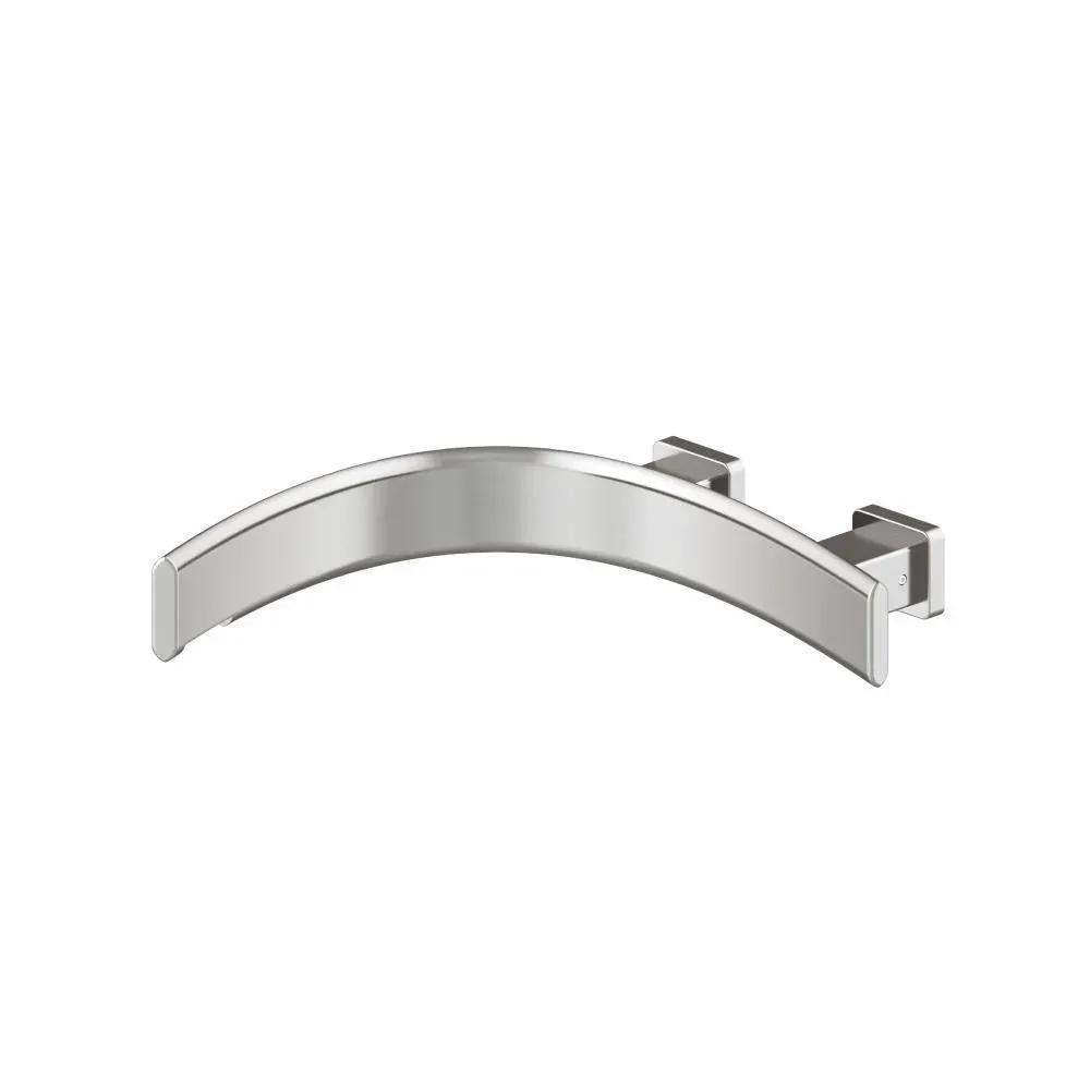 Flusso Curve Wall Mount Faucet Spout - Left Facing Curvature by Flusso