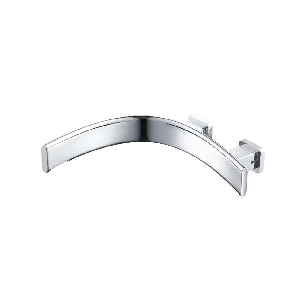 chrome bathroom faucet