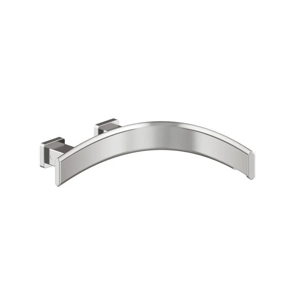 Flusso Curve Wall Mount Touchless Faucet with Electronic Sensor Box - Right Facing Curvature by Flusso