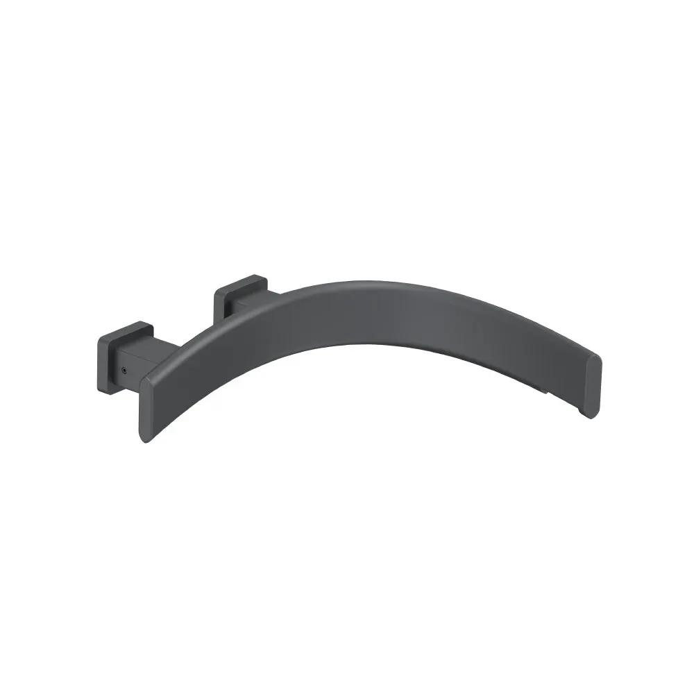 Flusso Curve Wall Mount Touchless Faucet with Electronic Sensor Box - Right Facing Curvature by Flusso