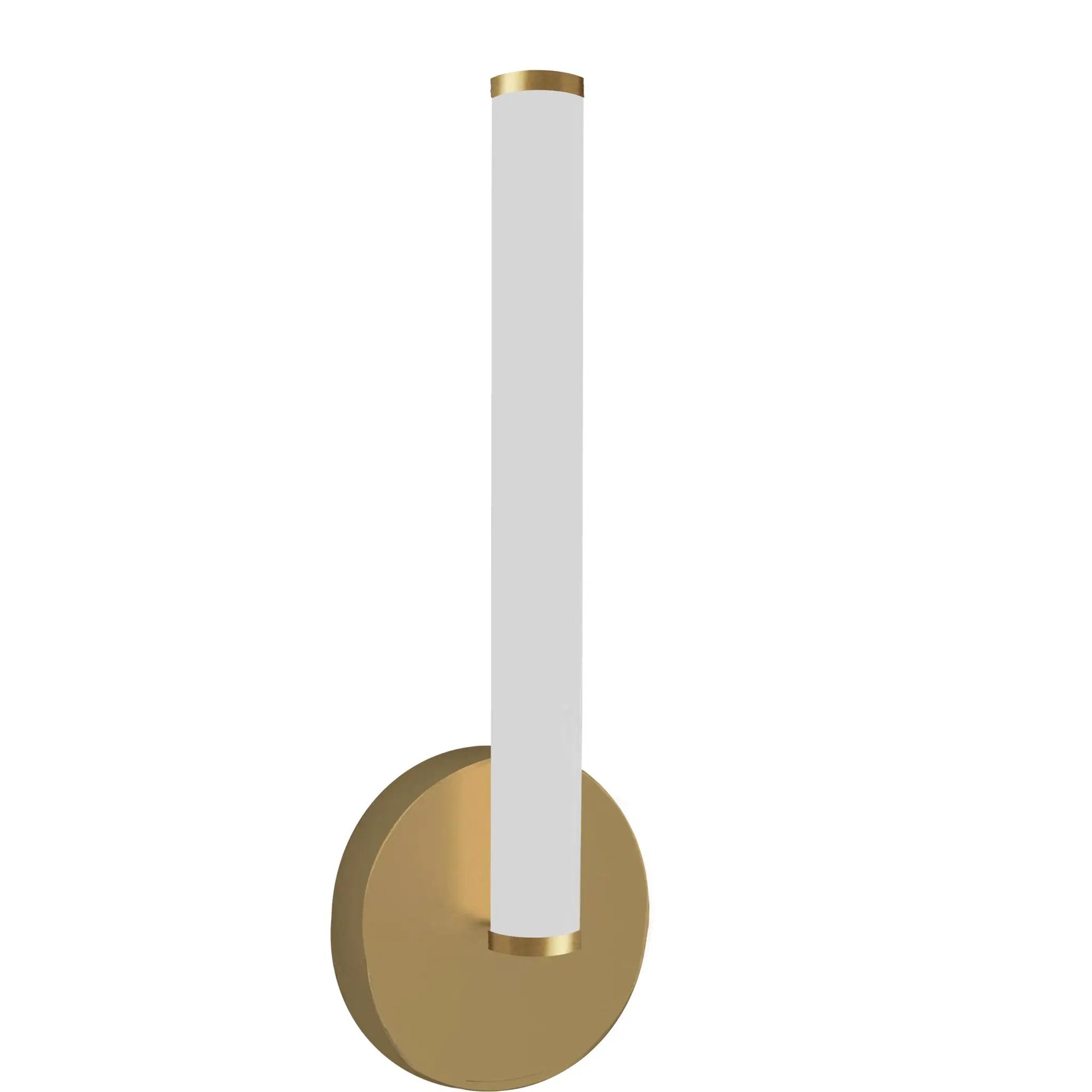 aged brass wall sconce
