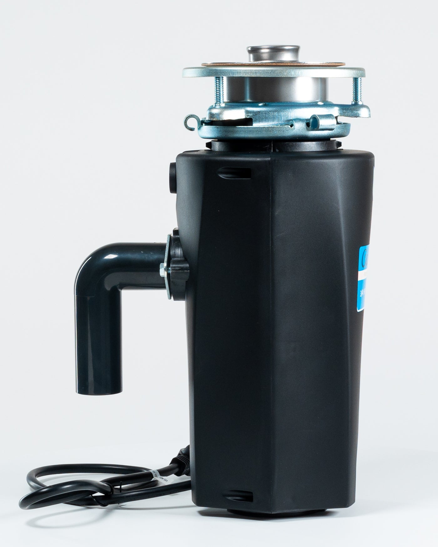 black waste disposer