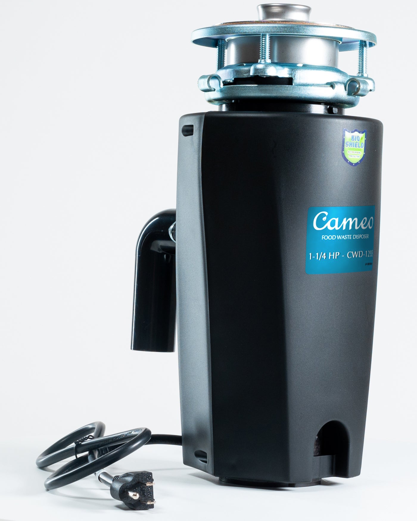 black waste disposer