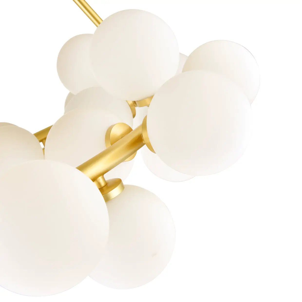 satin gold mount base