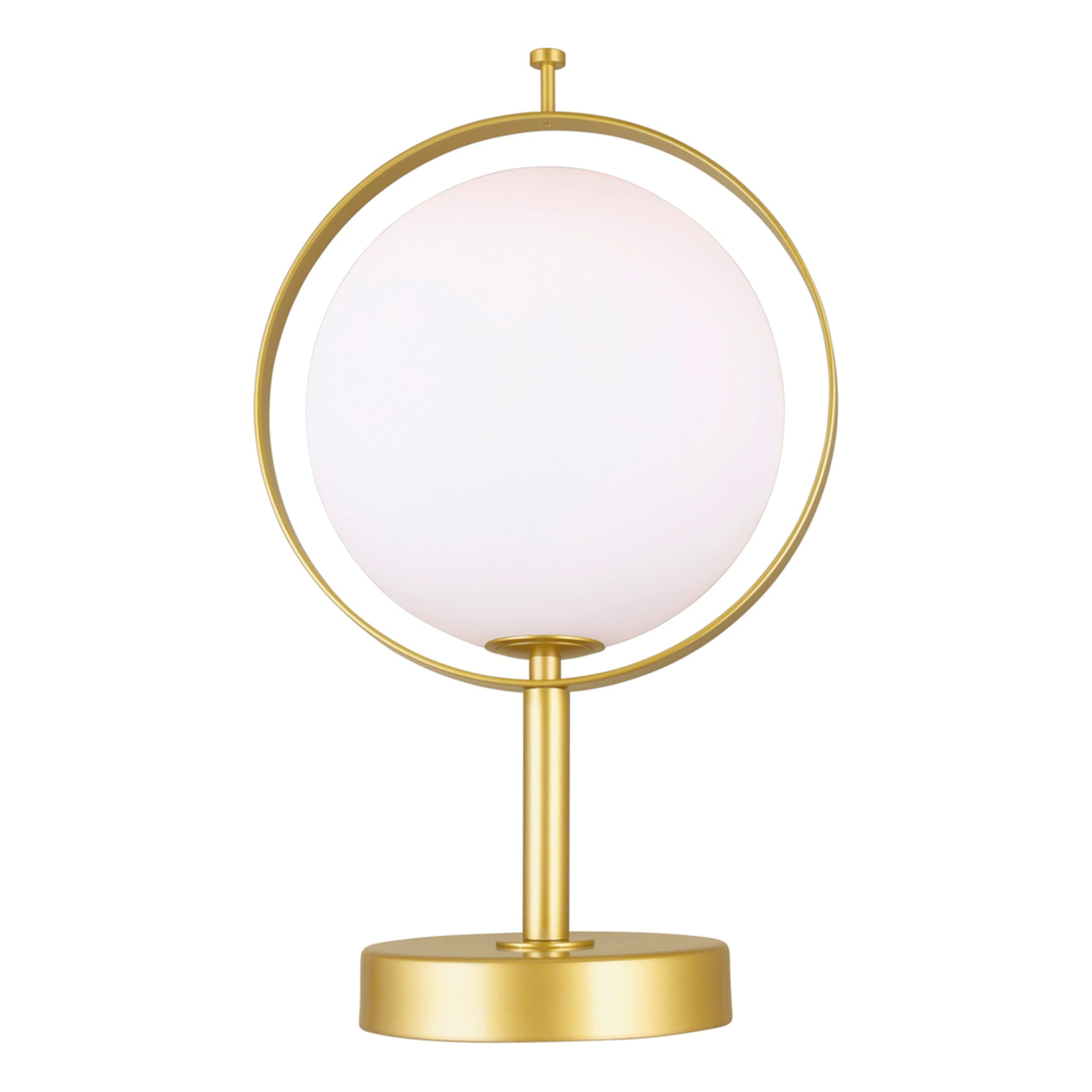 brass table lamp