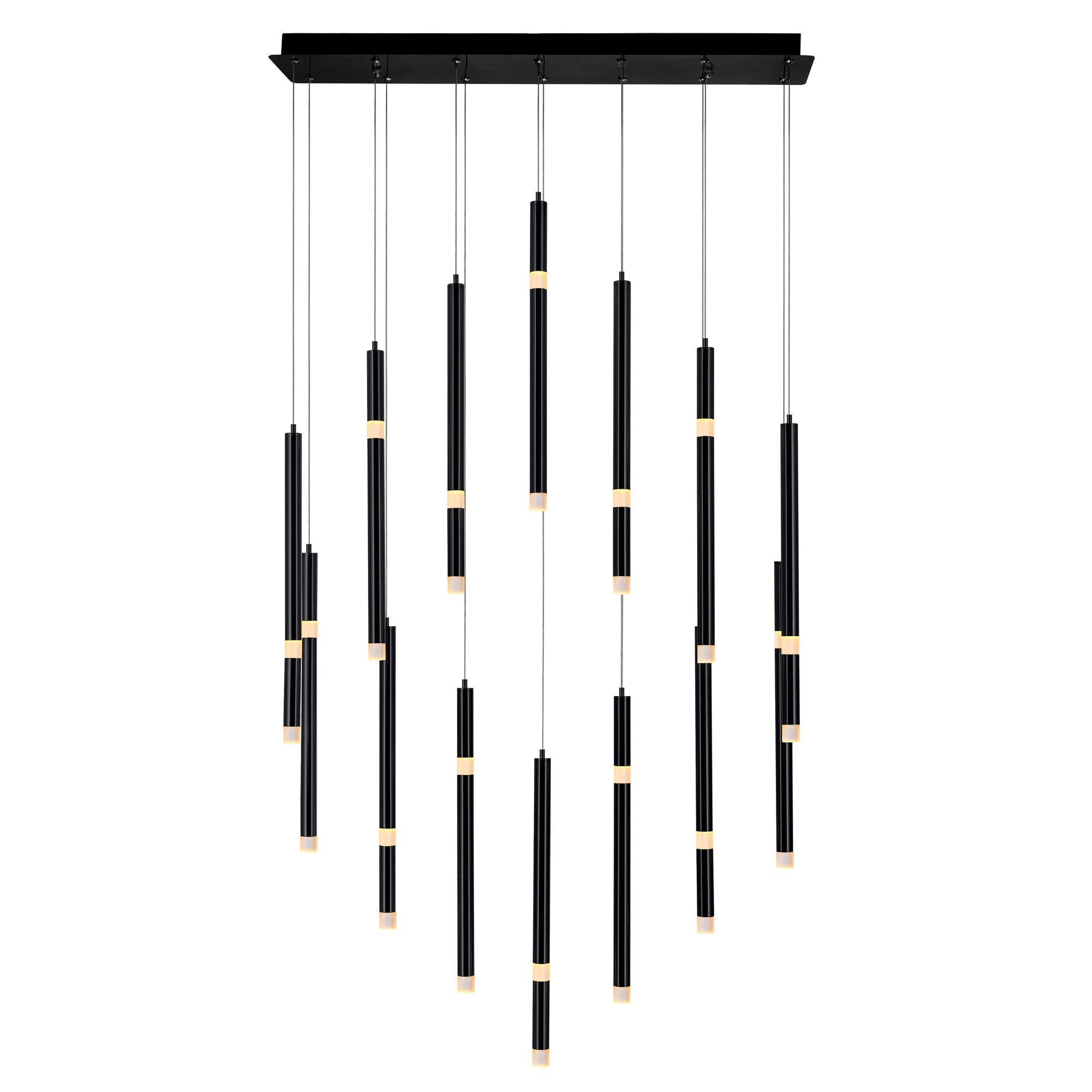 black chandelier