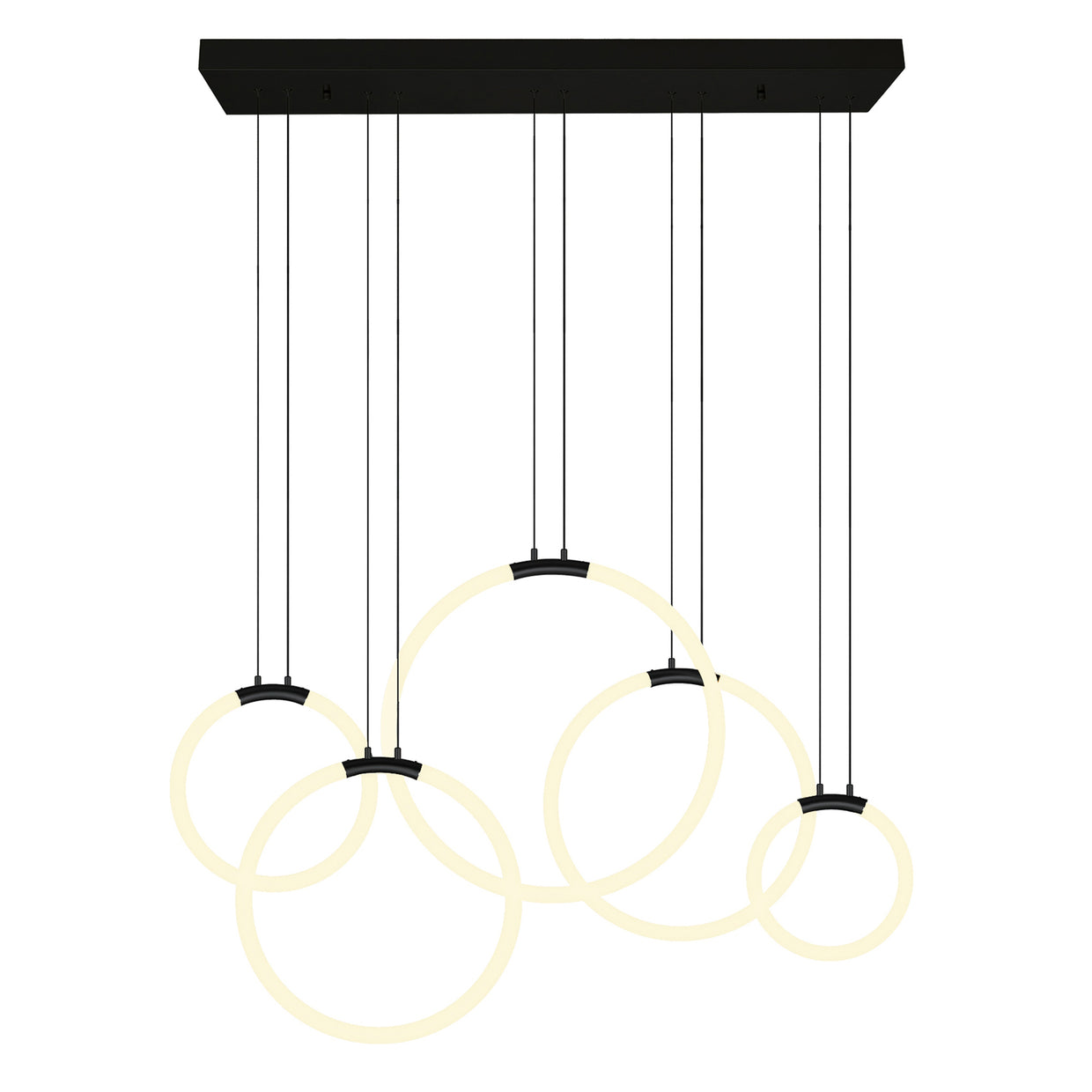 black chandelier