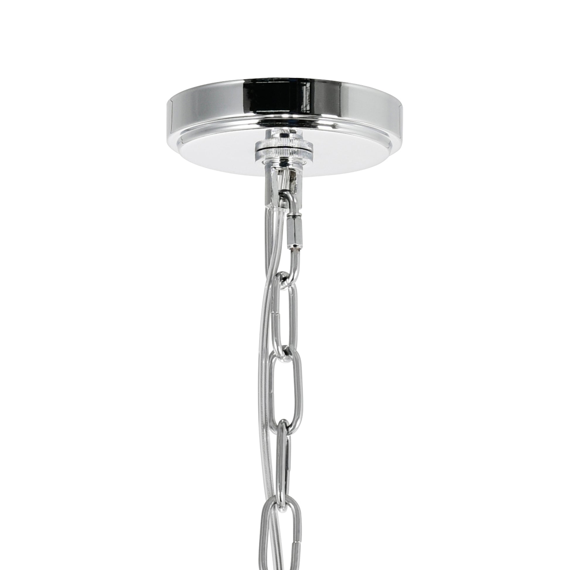 chrome chandelier