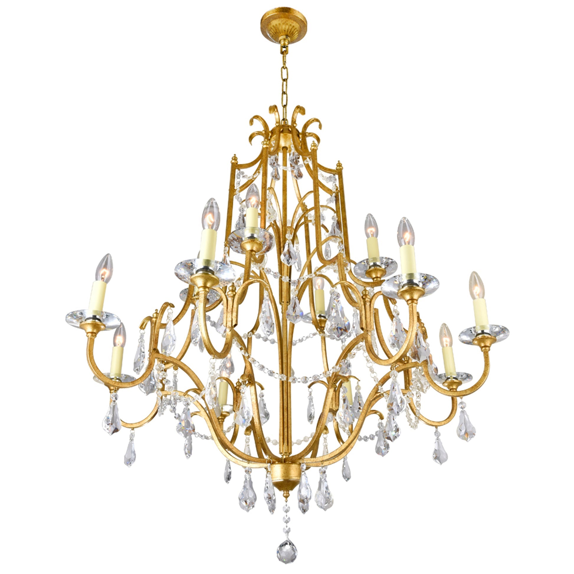 oxidized bronze chandelier