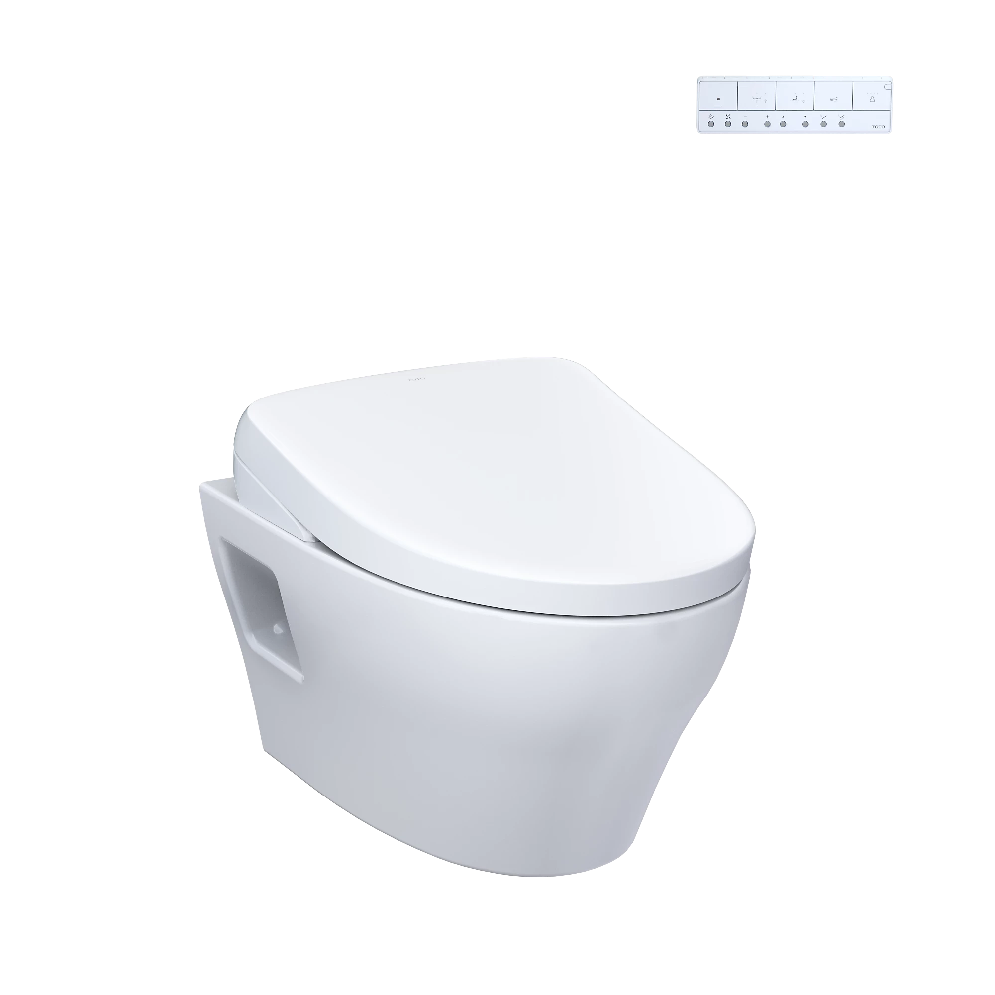 matte silver toilet