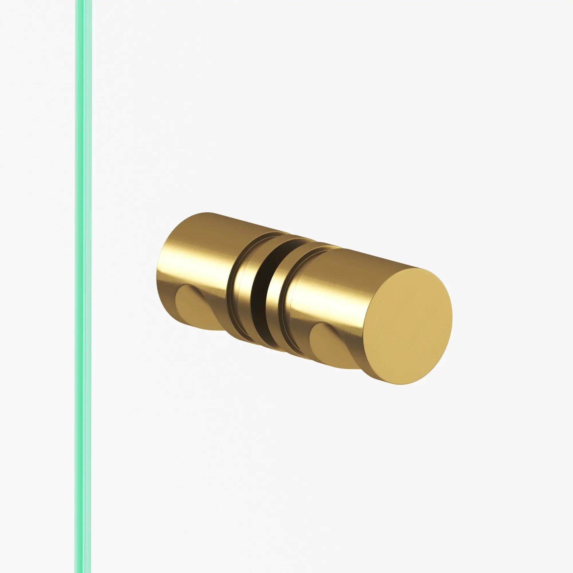 satin brass cabinet knob