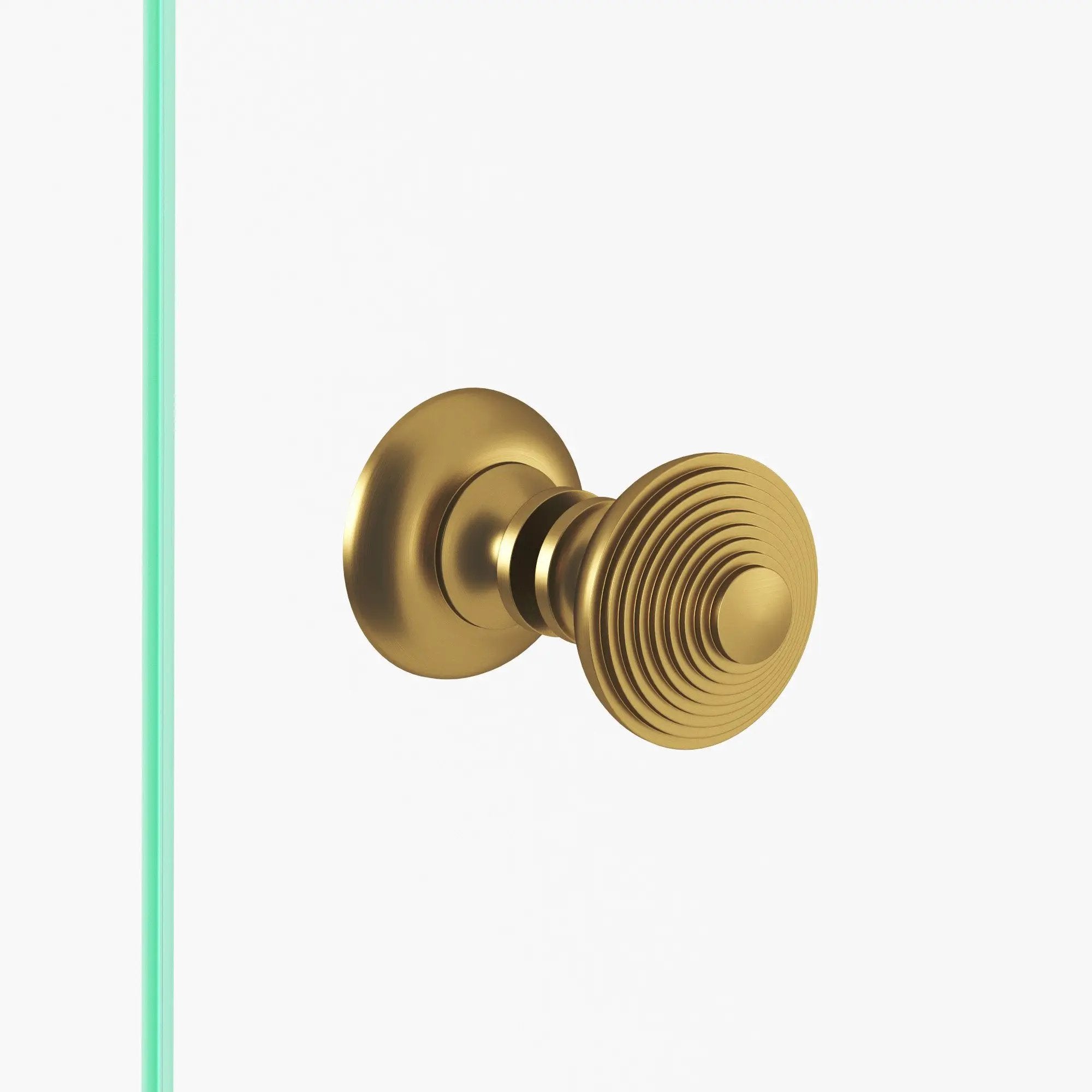 satin brass cabinet knob