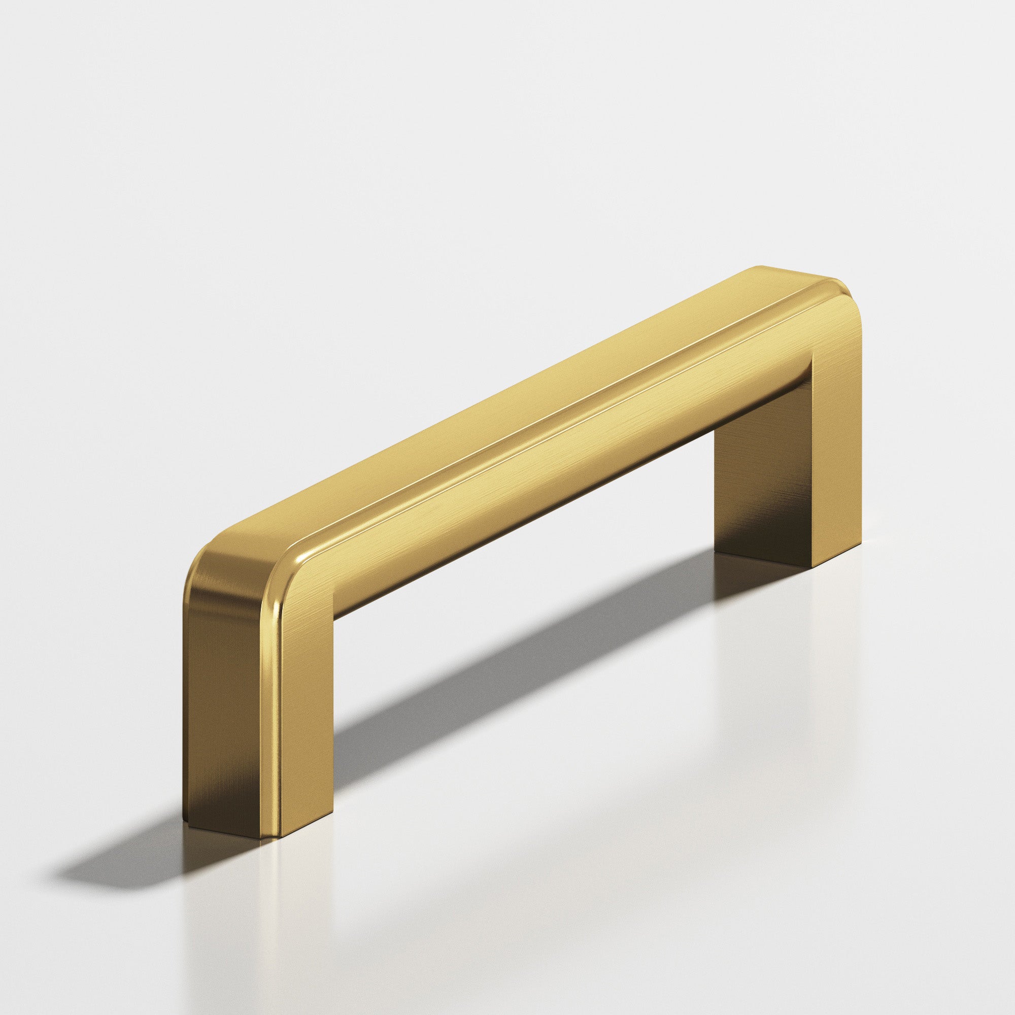 satin brass cabinet pull