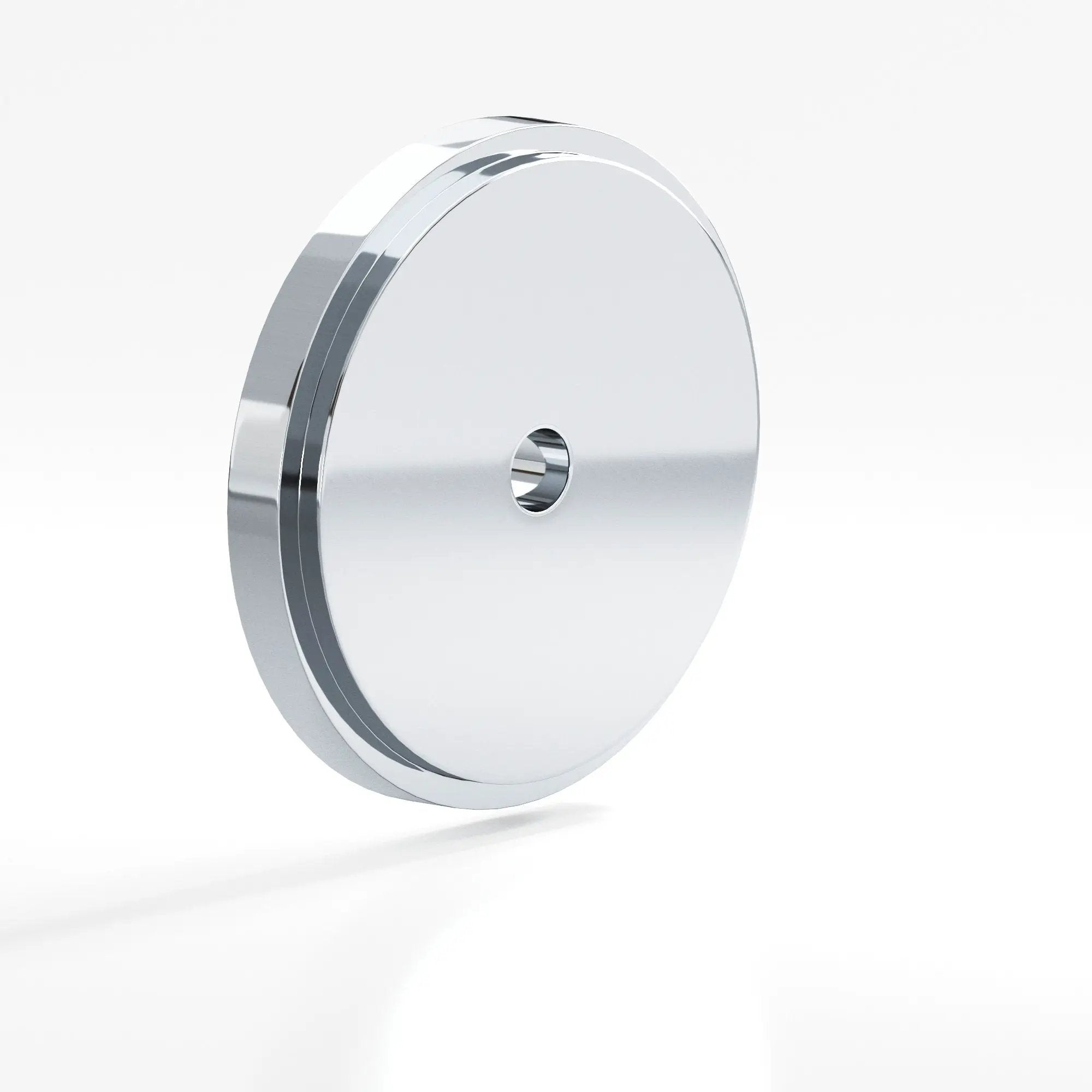 polished chrome backplate