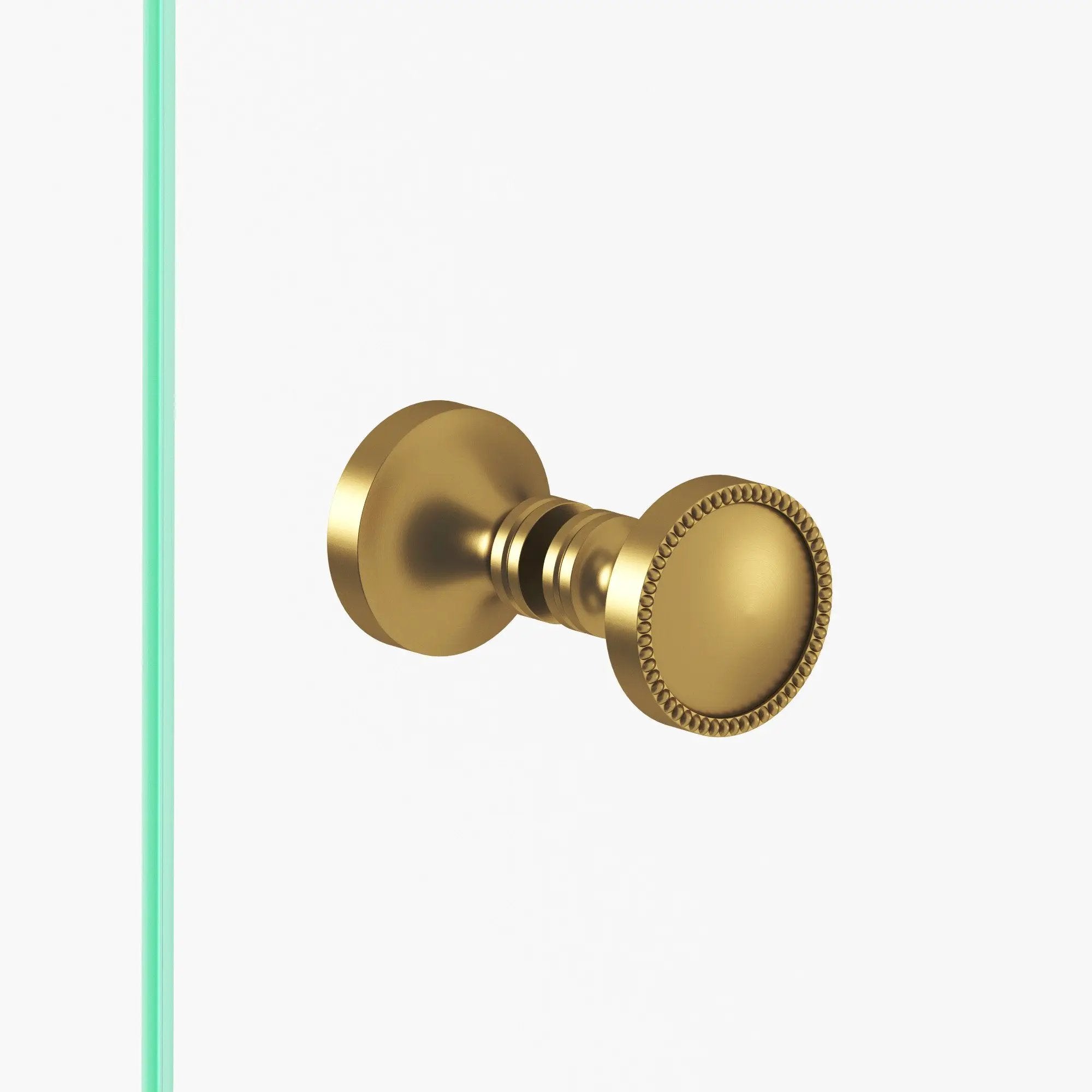 satin brass cabinet knob