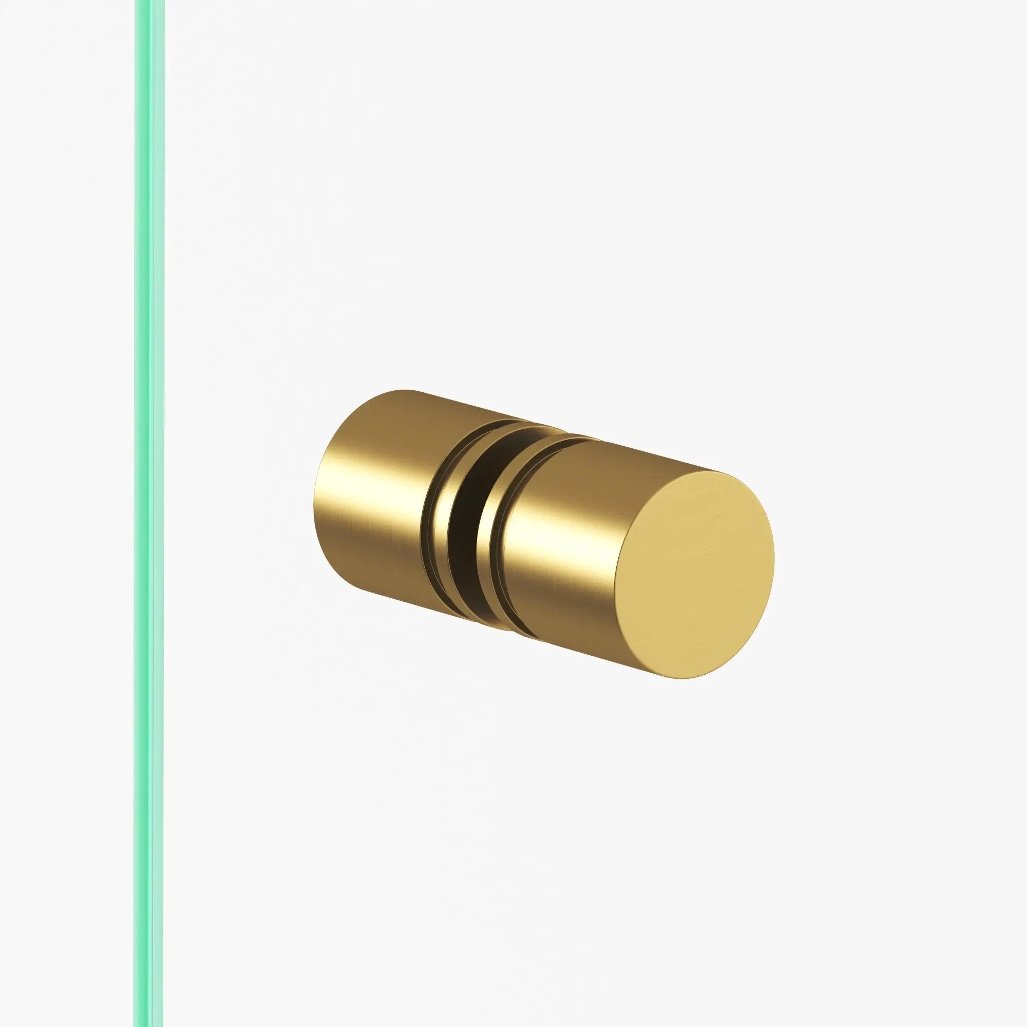satin brass cabinet knob