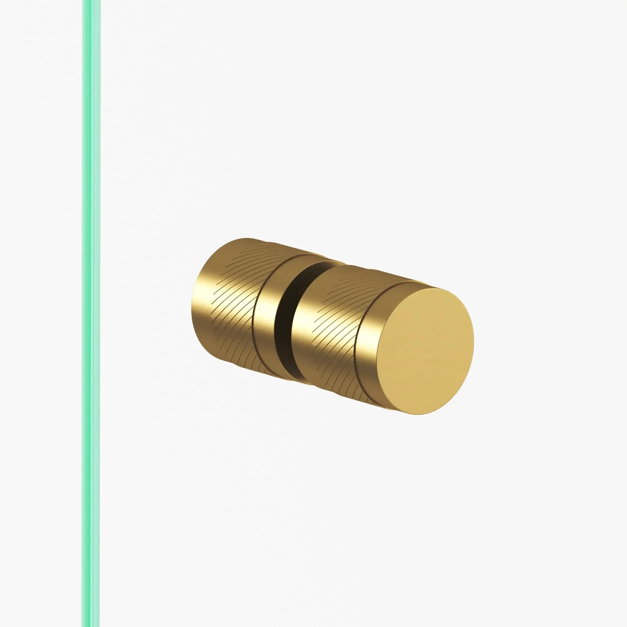 satin brass cabinet knob