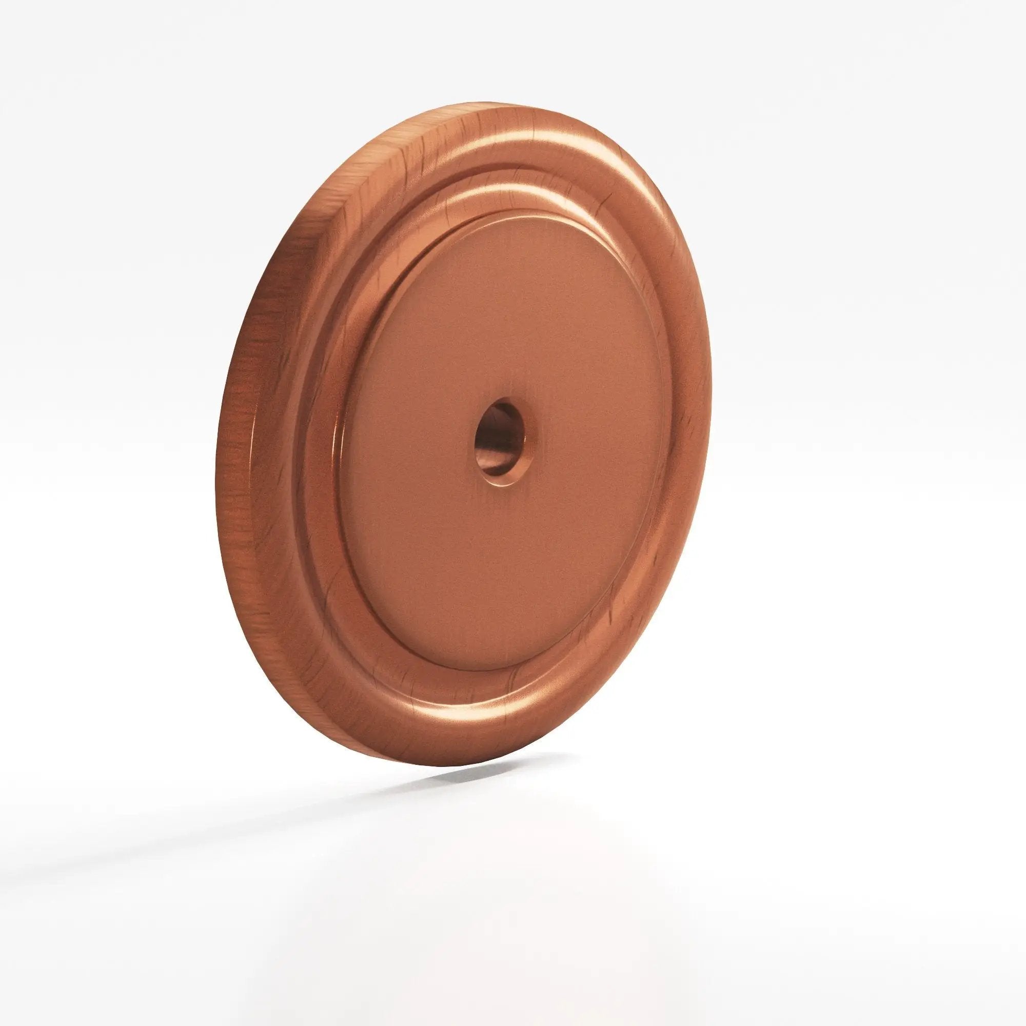 Colonial Bronze 203 Series Ribbed Round Backplate by Colonial Bronze