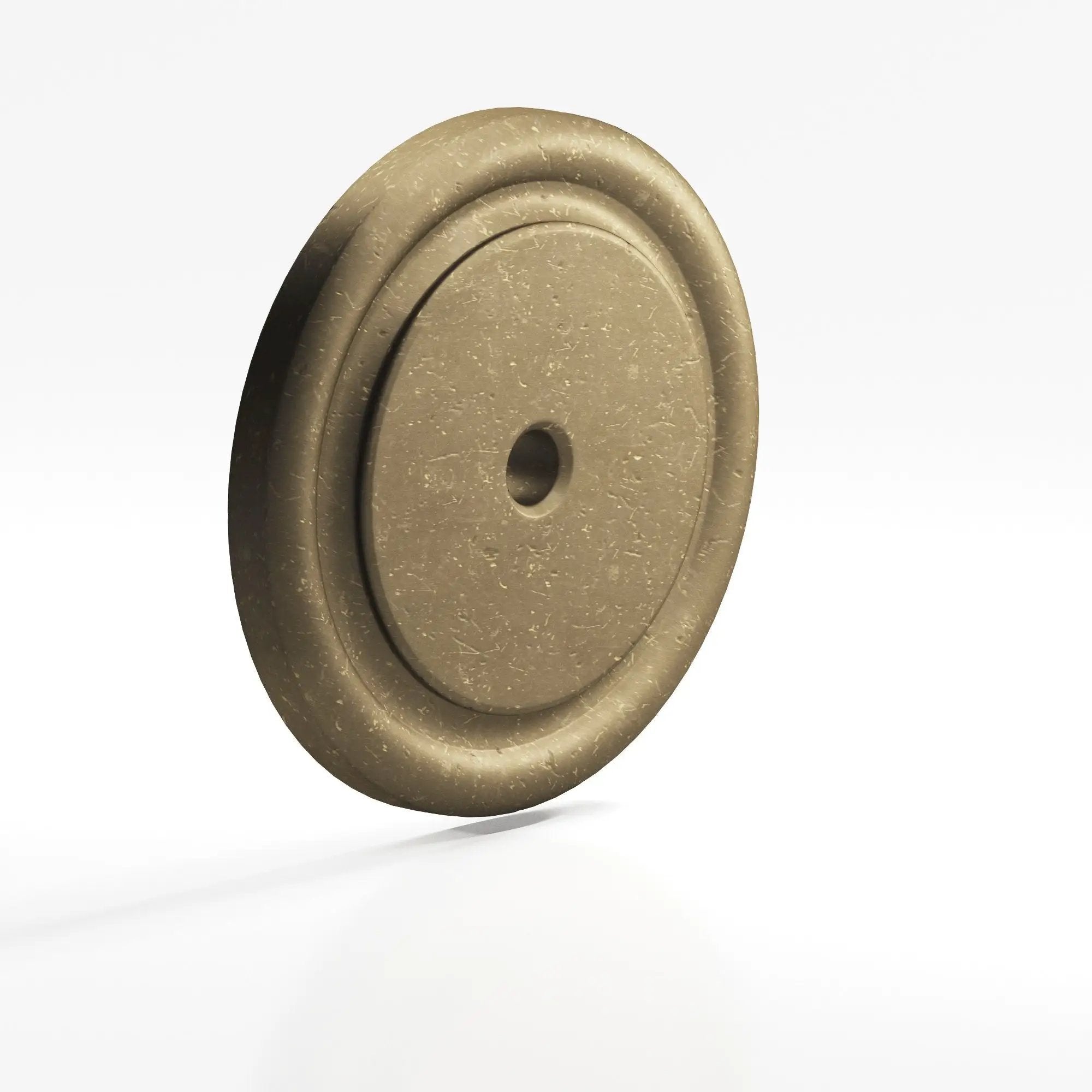 Colonial Bronze 203 Series Ribbed Round Backplate by Colonial Bronze