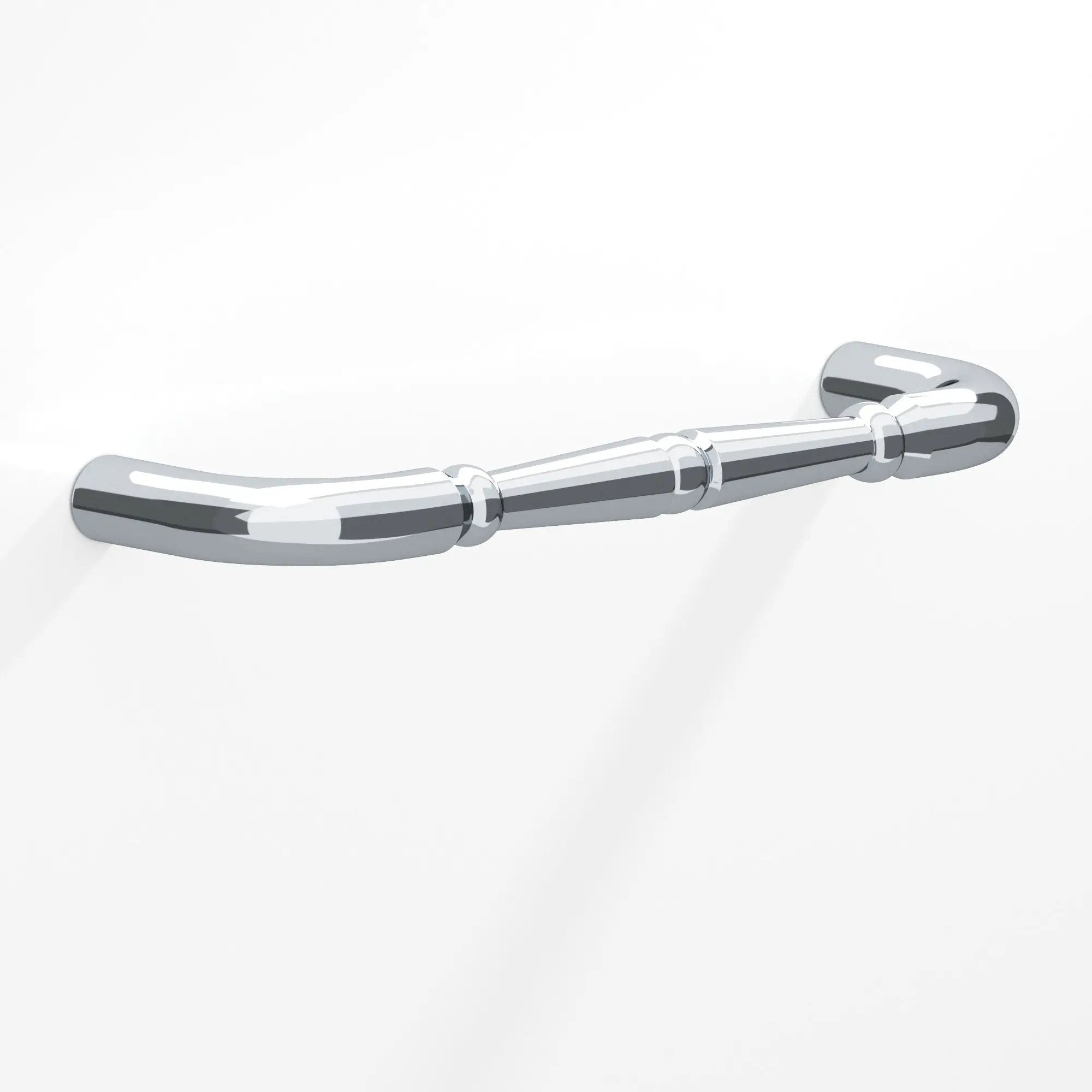 polished chrome cabinet pull