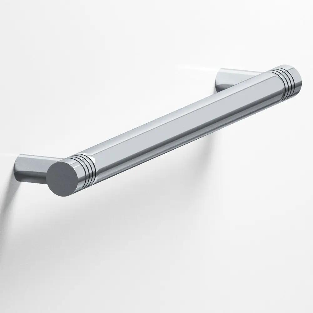 polished chrome cabinet pull