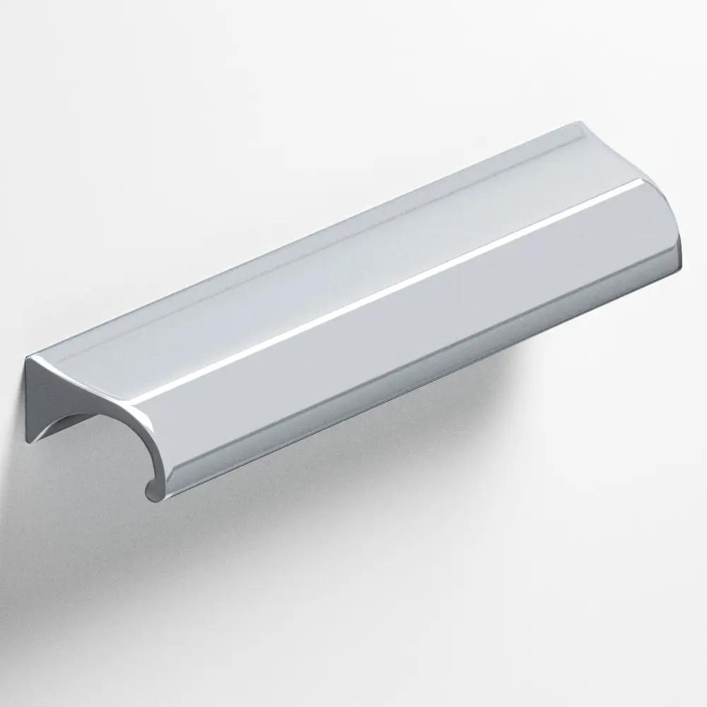 polished chrome cabinet pull