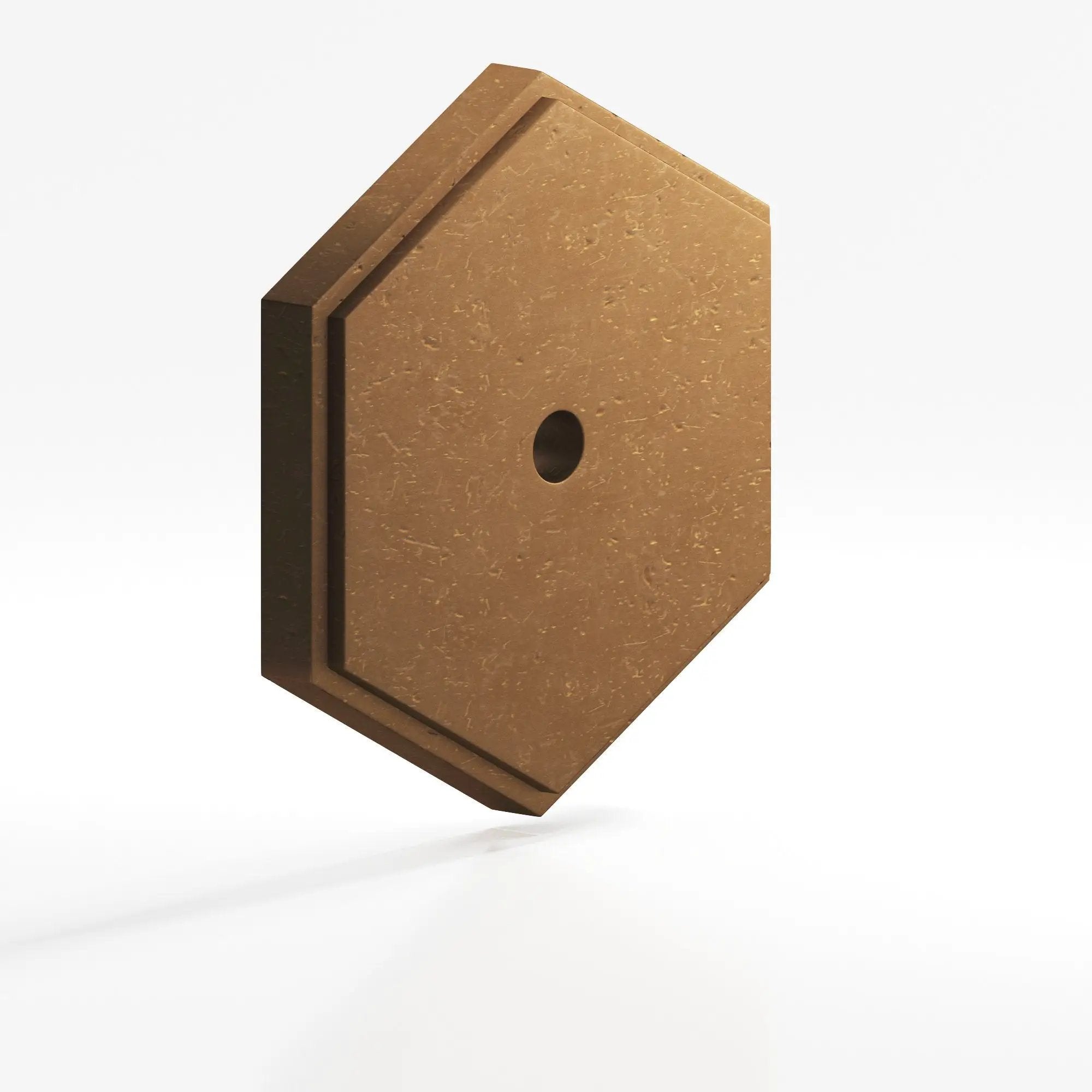 Colonial Bronze 9627 Series Hex Backplate by Colonial Bronze