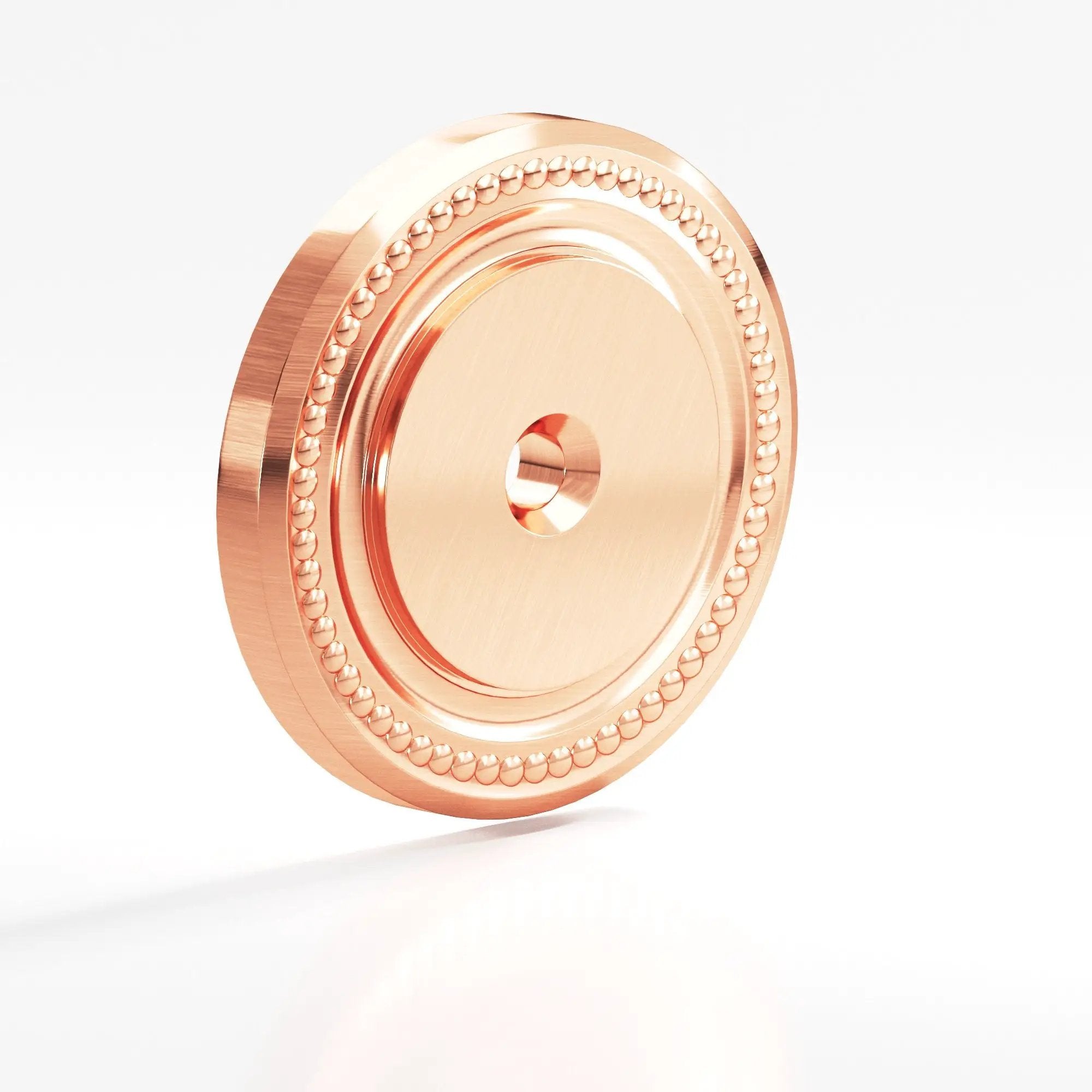 Colonial Bronze B203 Series Beaded Round Backplate by Colonial Bronze