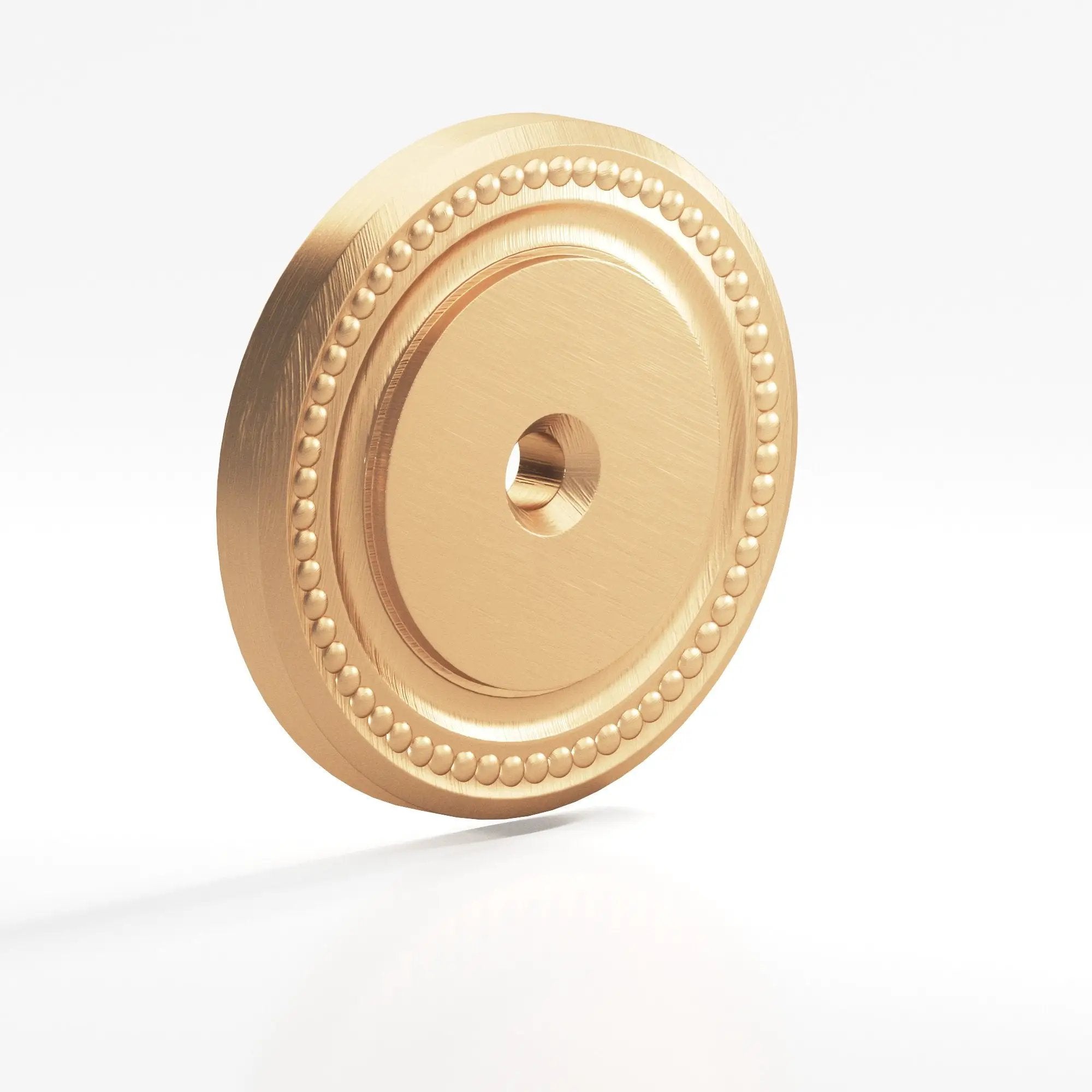 Colonial Bronze B9203 Series Beaded Round Backplat by Colonial Bronze