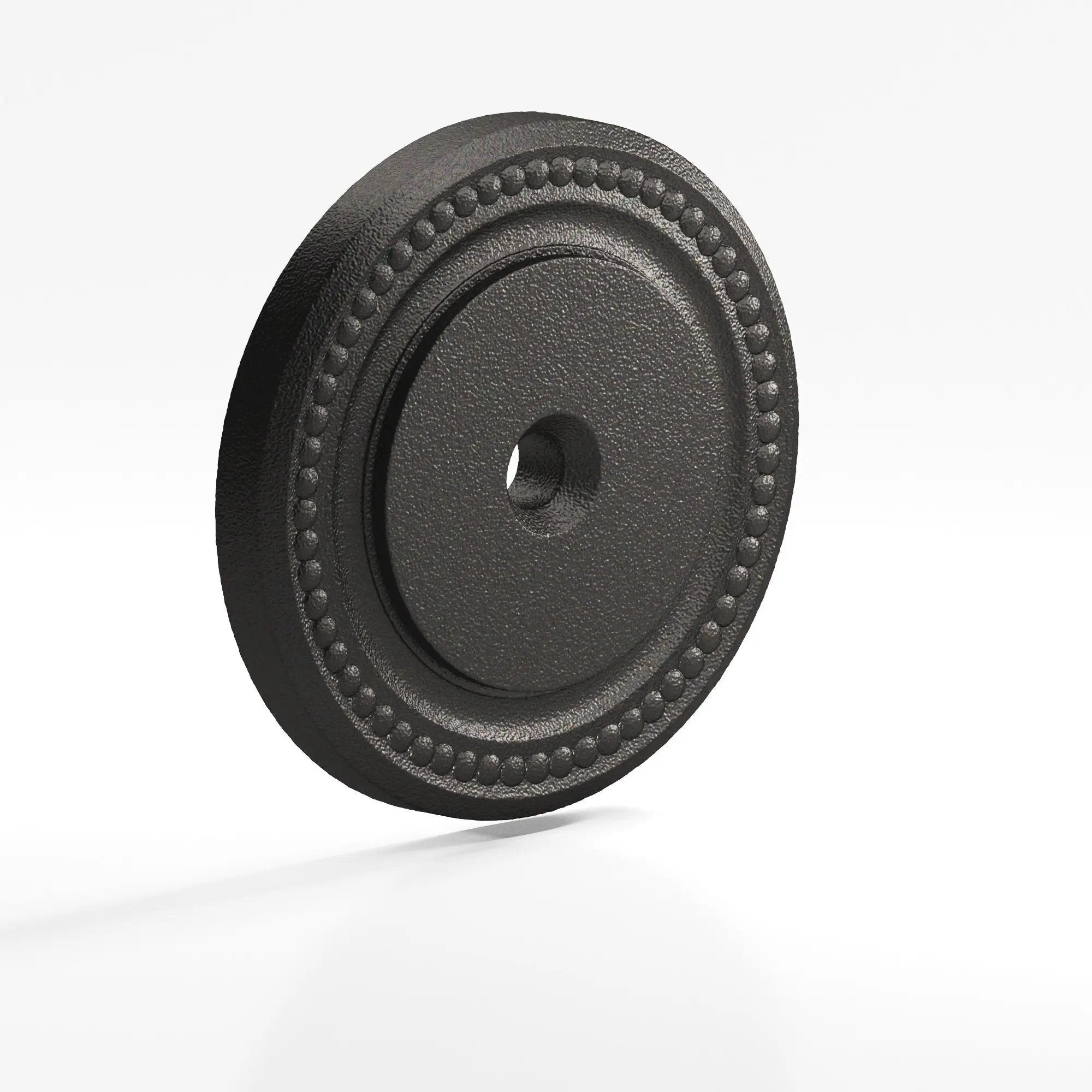 Colonial Bronze B203 Series Beaded Round Backplate by Colonial Bronze