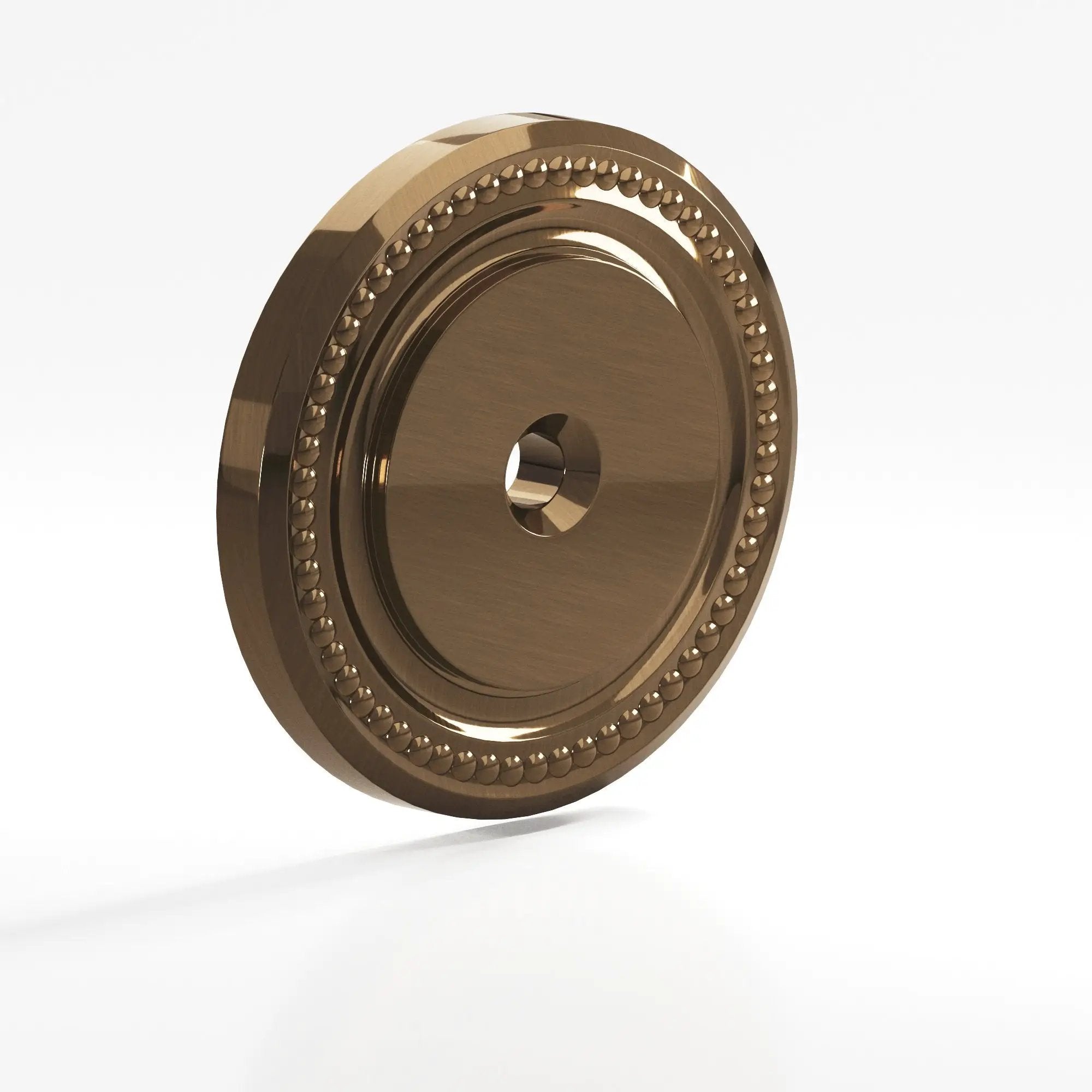 Colonial Bronze B203 Series Beaded Round Backplate by Colonial Bronze