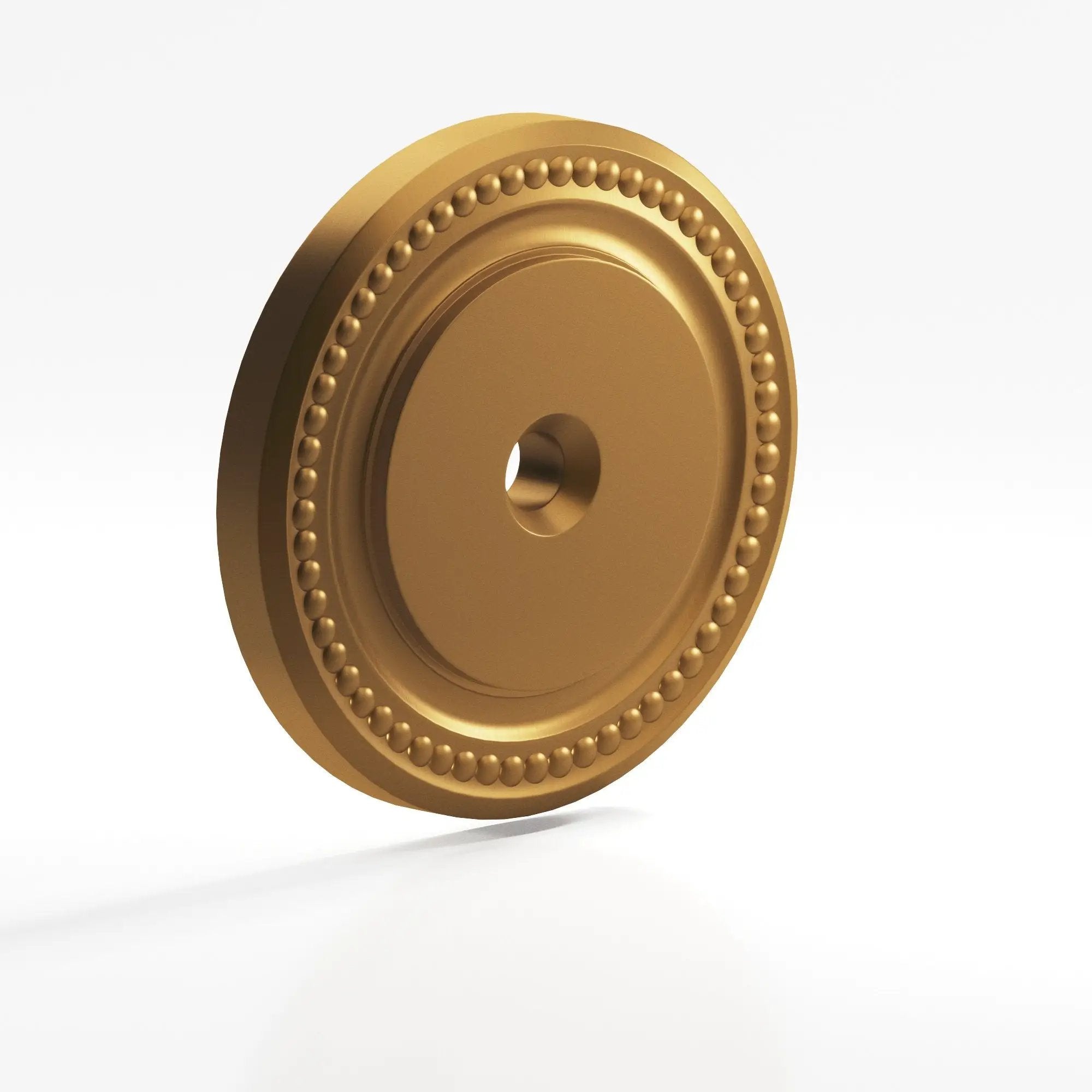 Colonial Bronze B9203 Series Beaded Round Backplat by Colonial Bronze