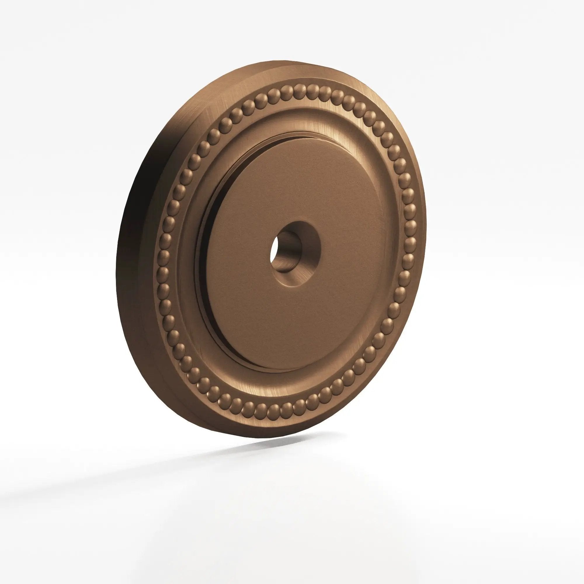 Colonial Bronze B203 Series Beaded Round Backplate by Colonial Bronze