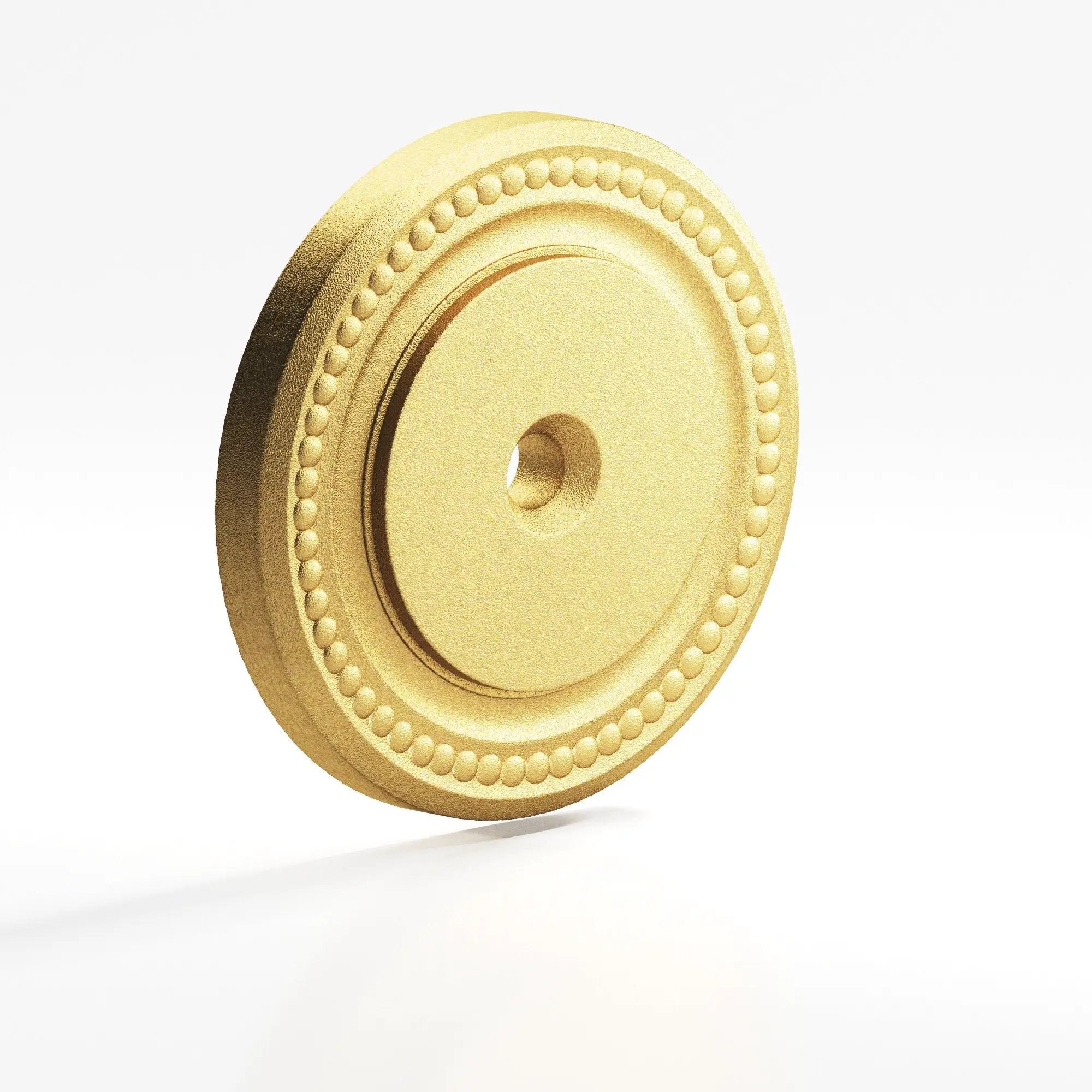 Colonial Bronze B203 Series Beaded Round Backplate by Colonial Bronze