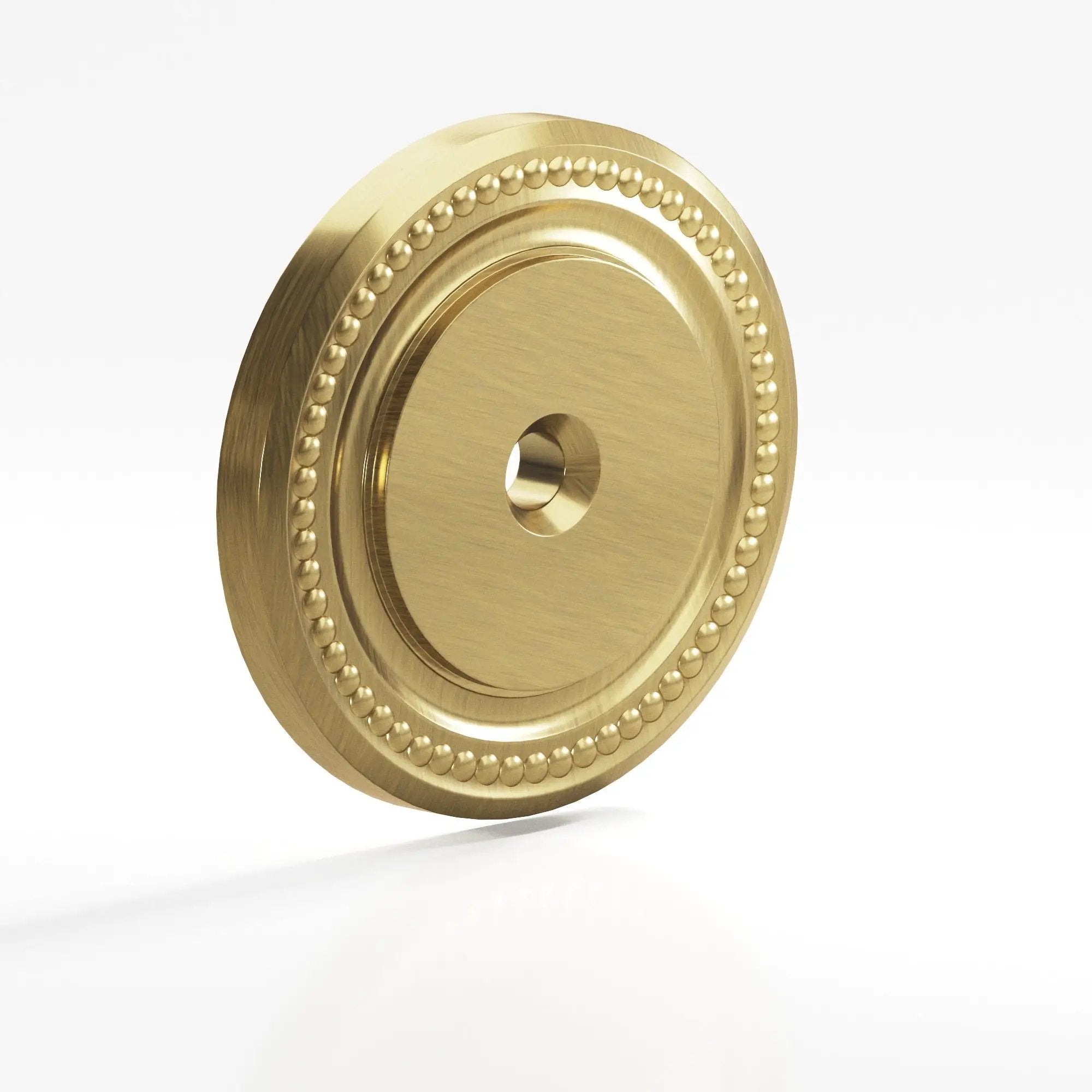 Colonial Bronze B203 Series Beaded Round Backplate by Colonial Bronze