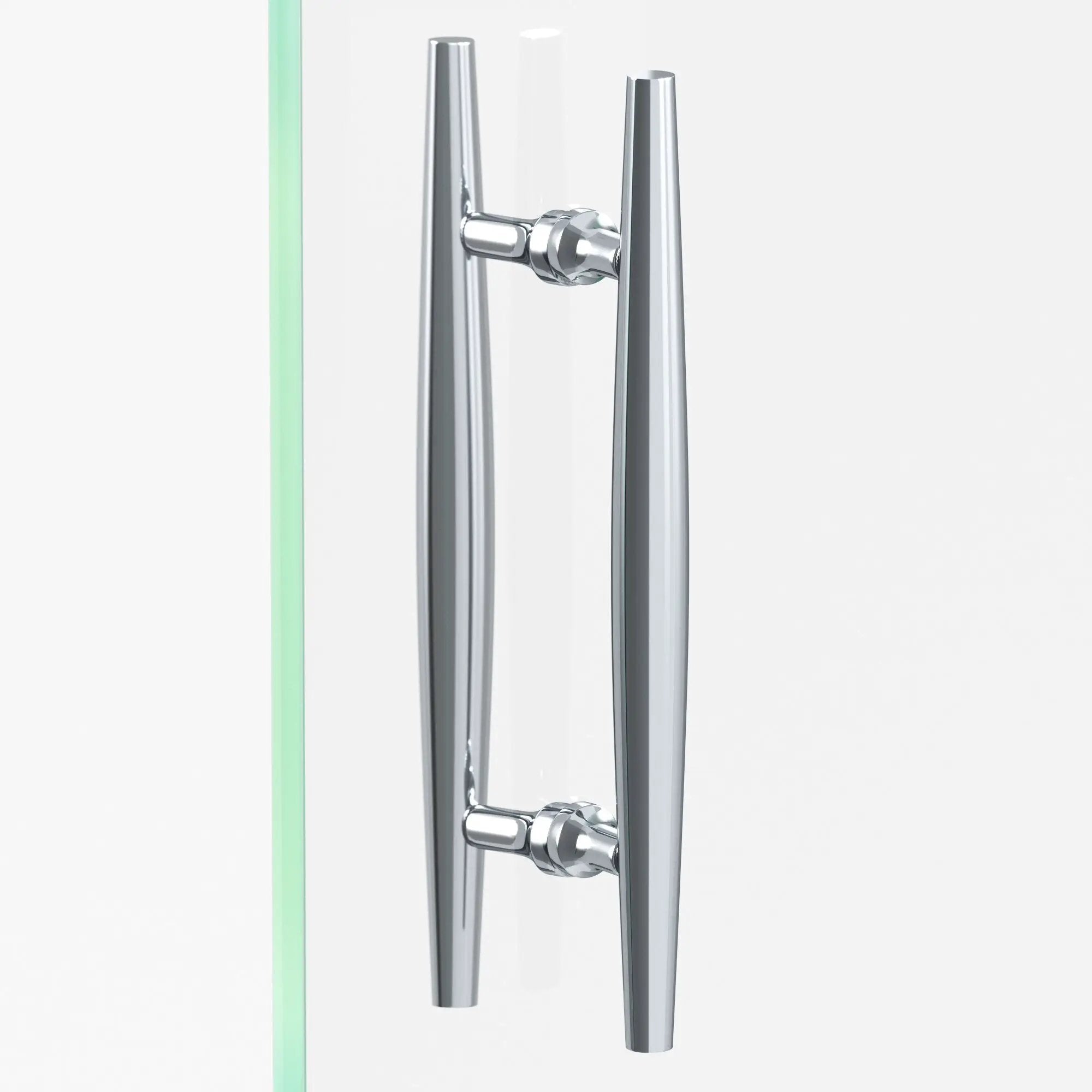 polished chrome cabinet pull