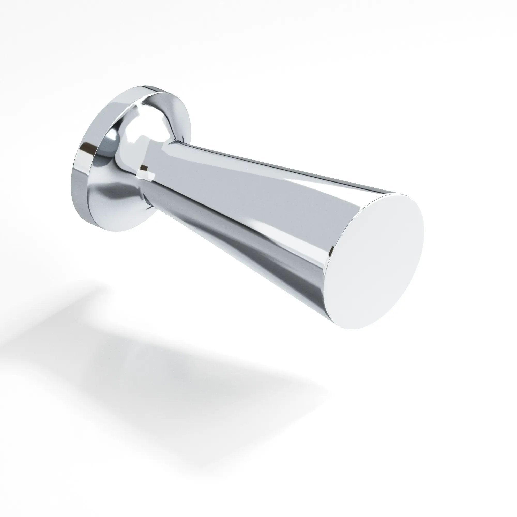 polished chrome cabinet knob