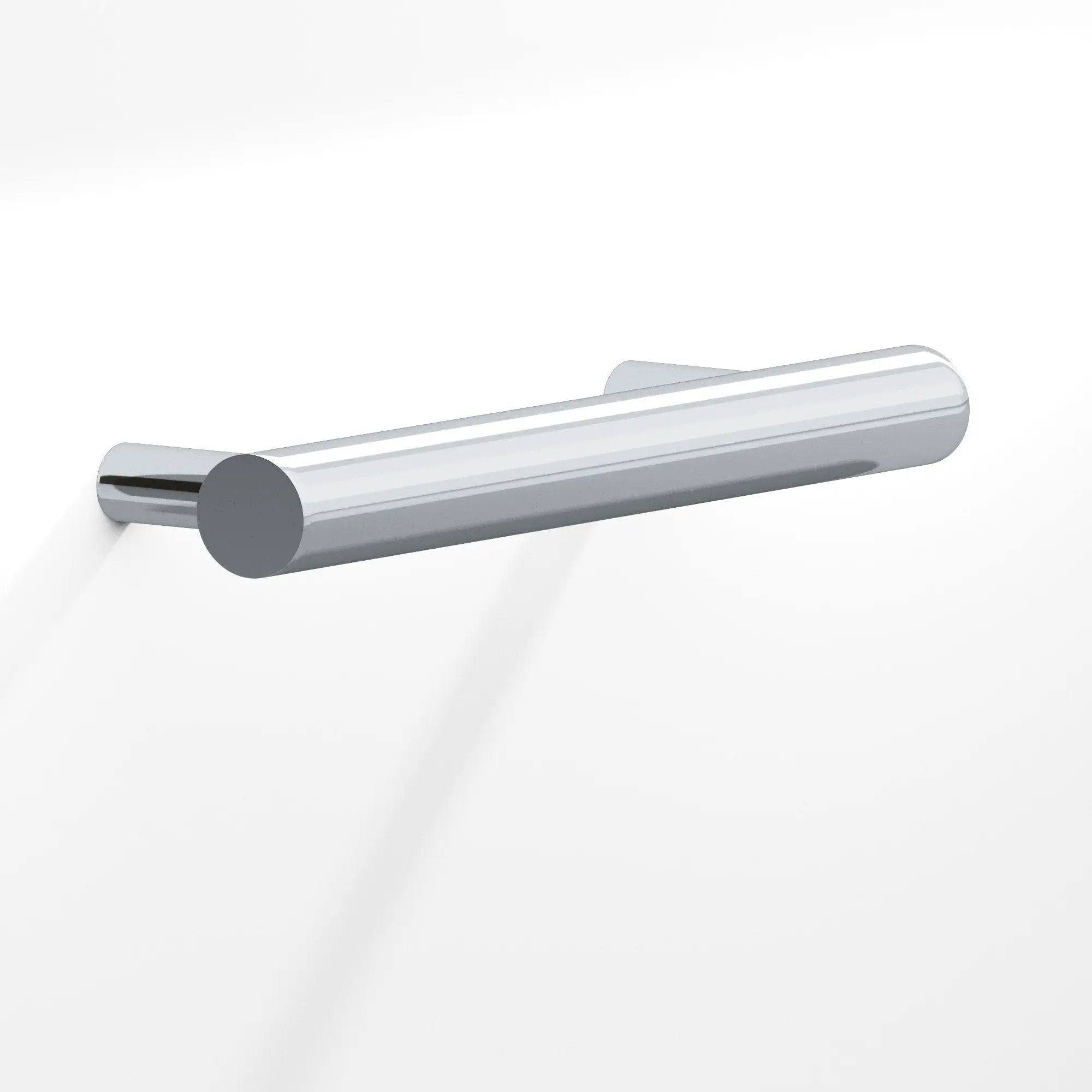 polished chrome cabinet pull