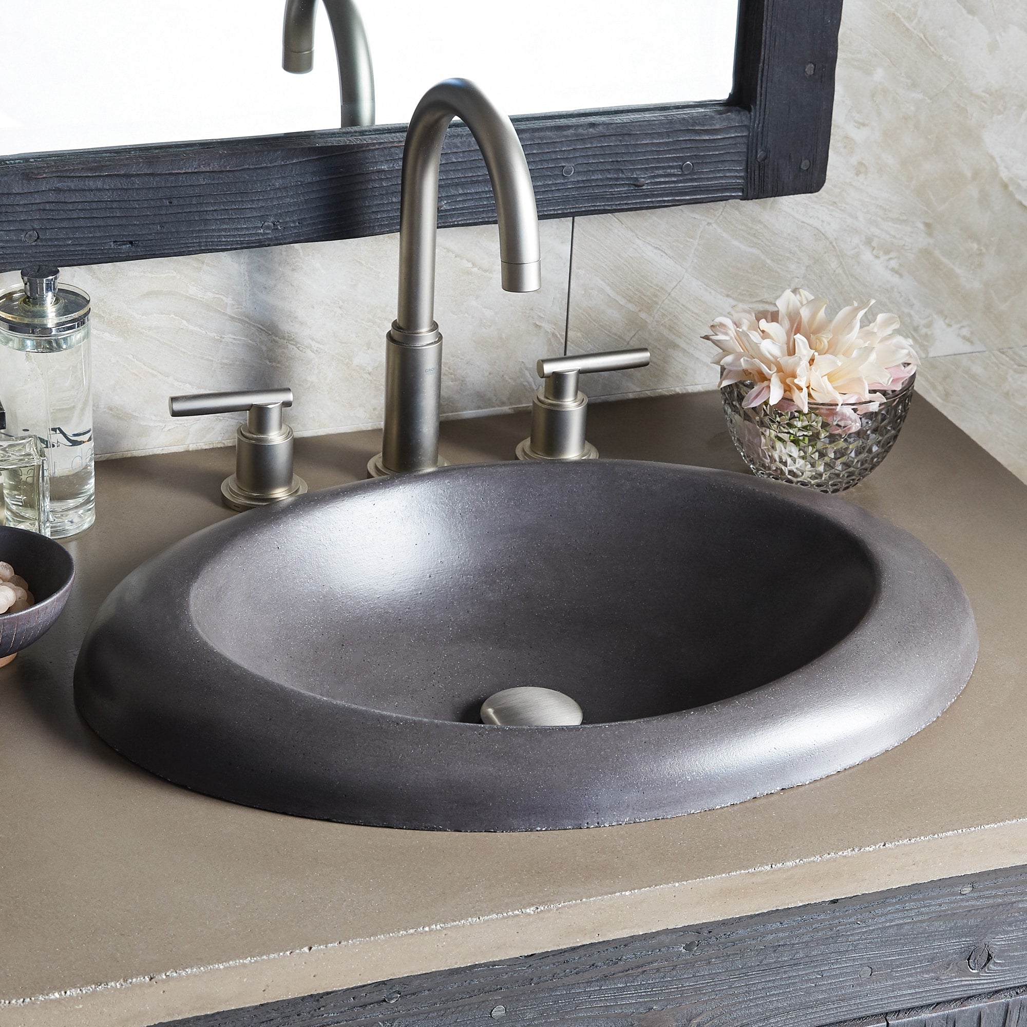 slate bathroom sink