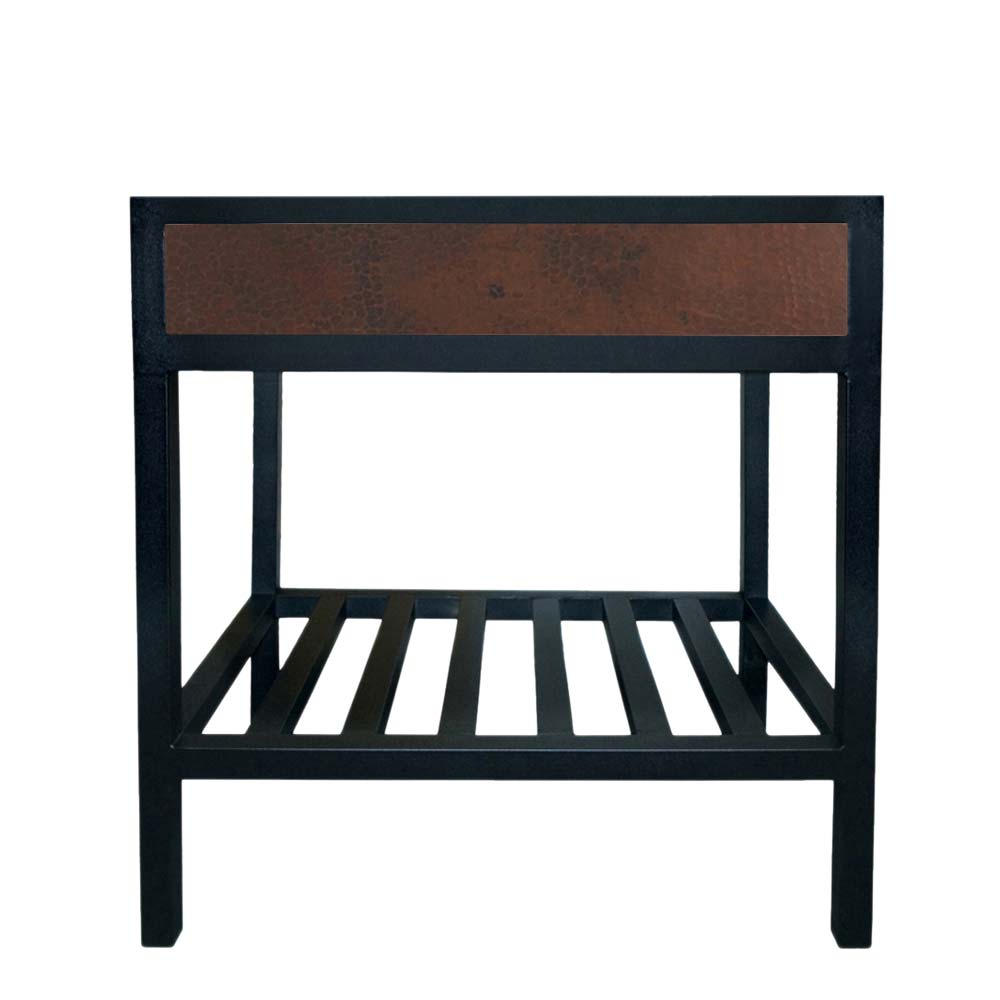 antique copper vanity