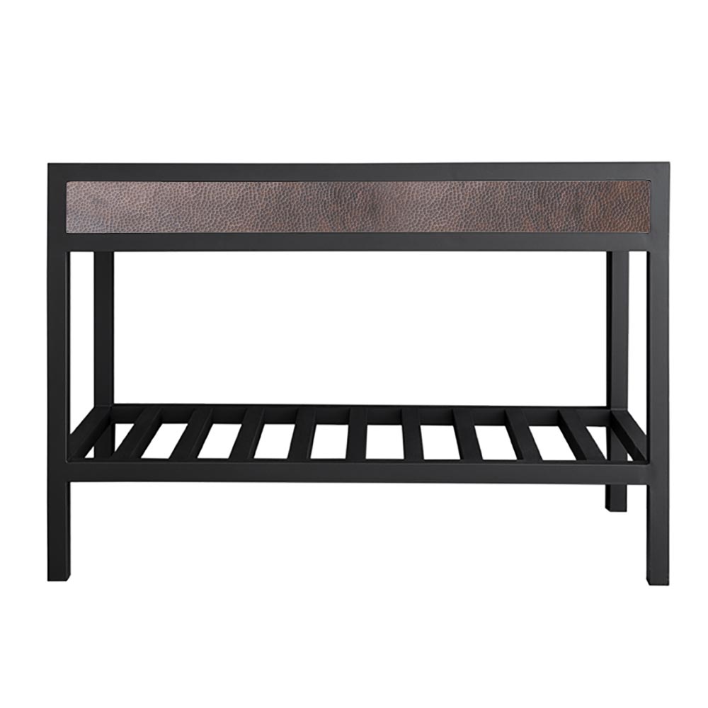 antique copper vanity