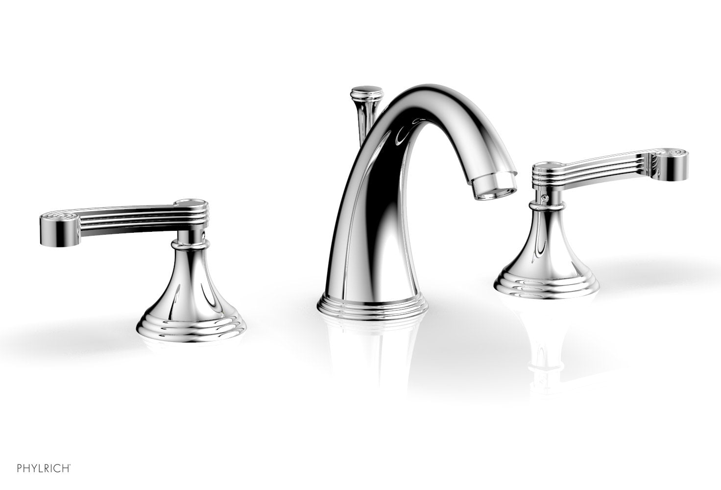 polished chrome faucet