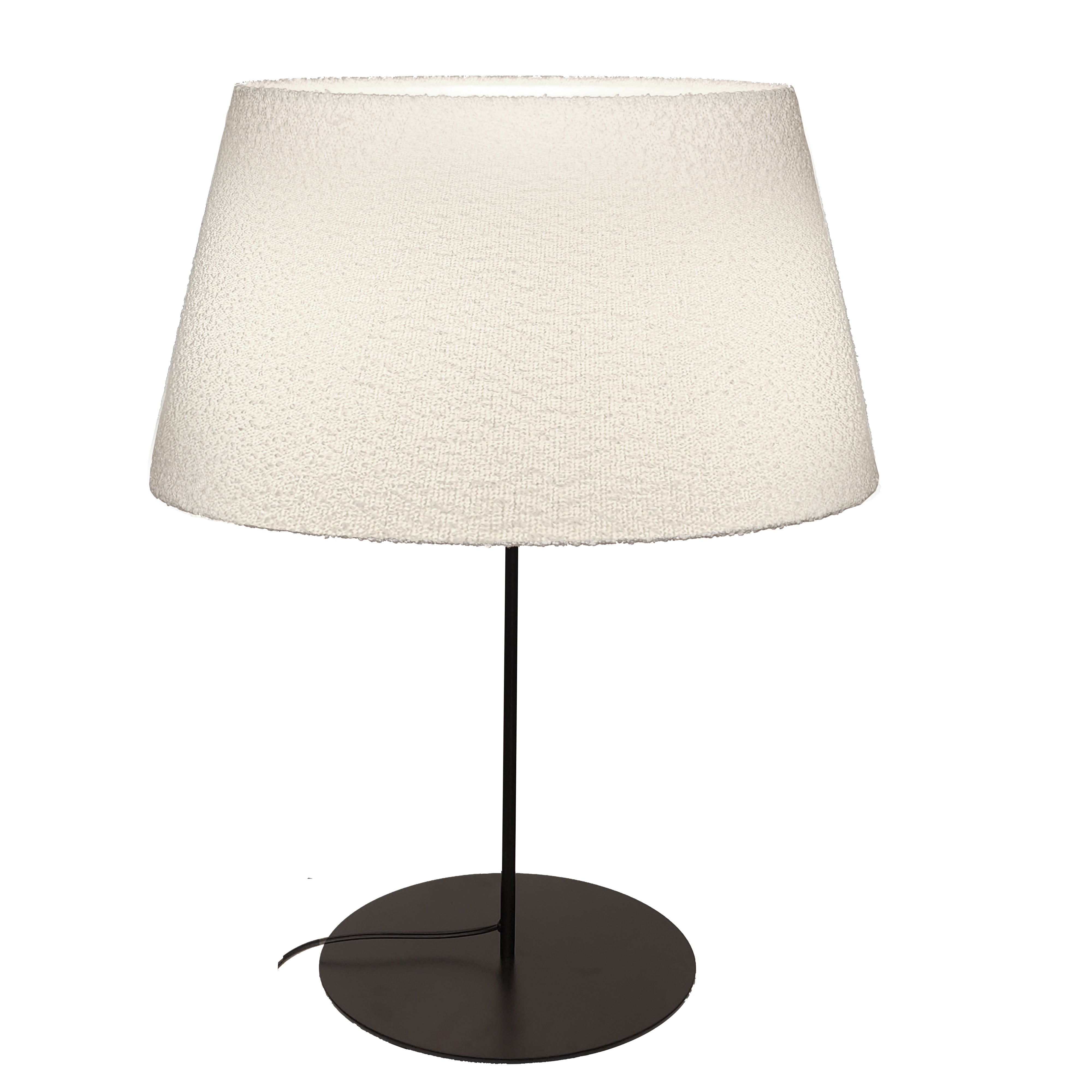 matte black table lamp