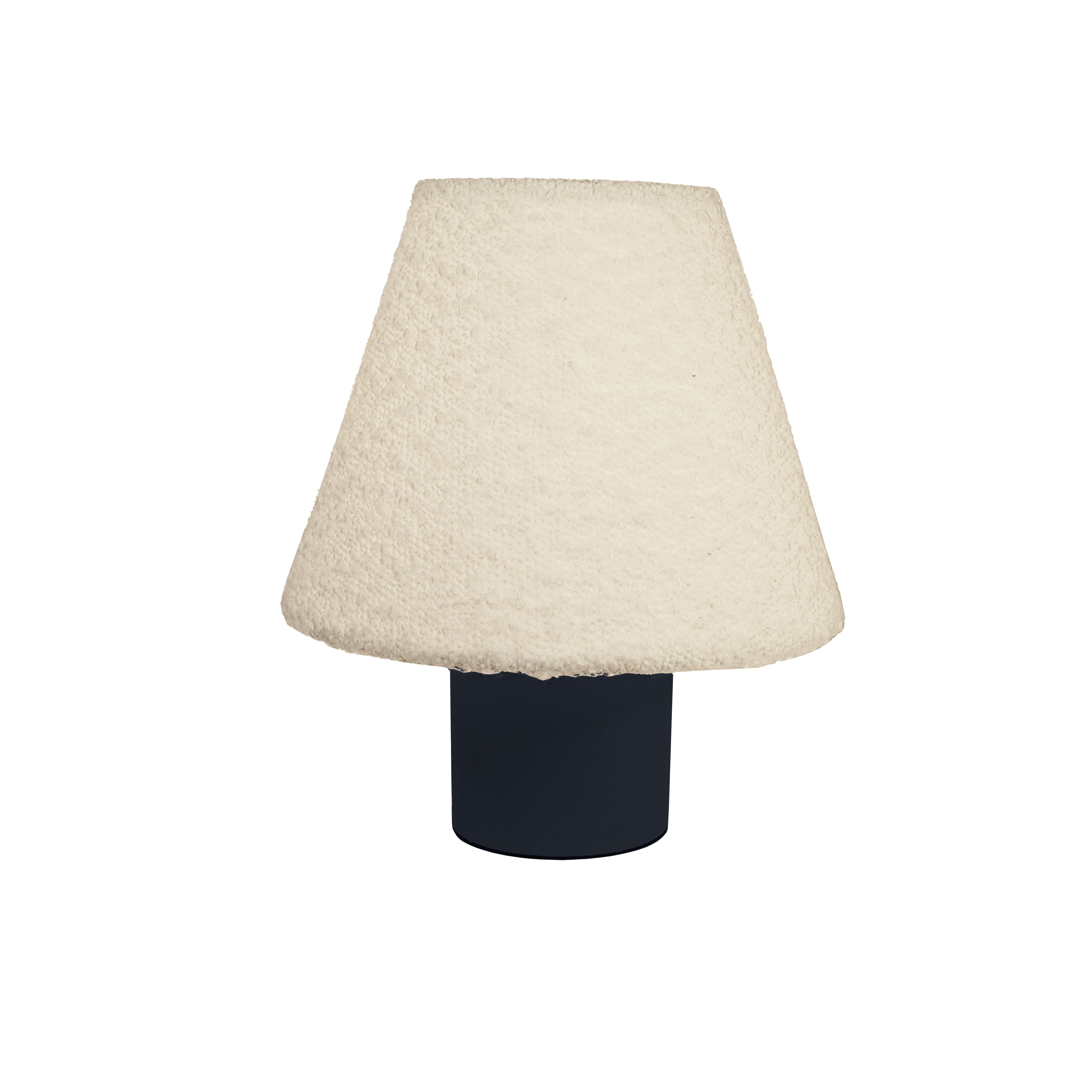 matte black table lamp